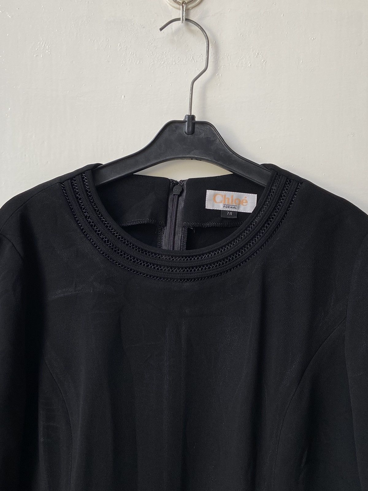 Chloe CHLOE FORMAL Black Blouse Size XS / US 0-2 / IT 36-38 - 11 Thumbnail