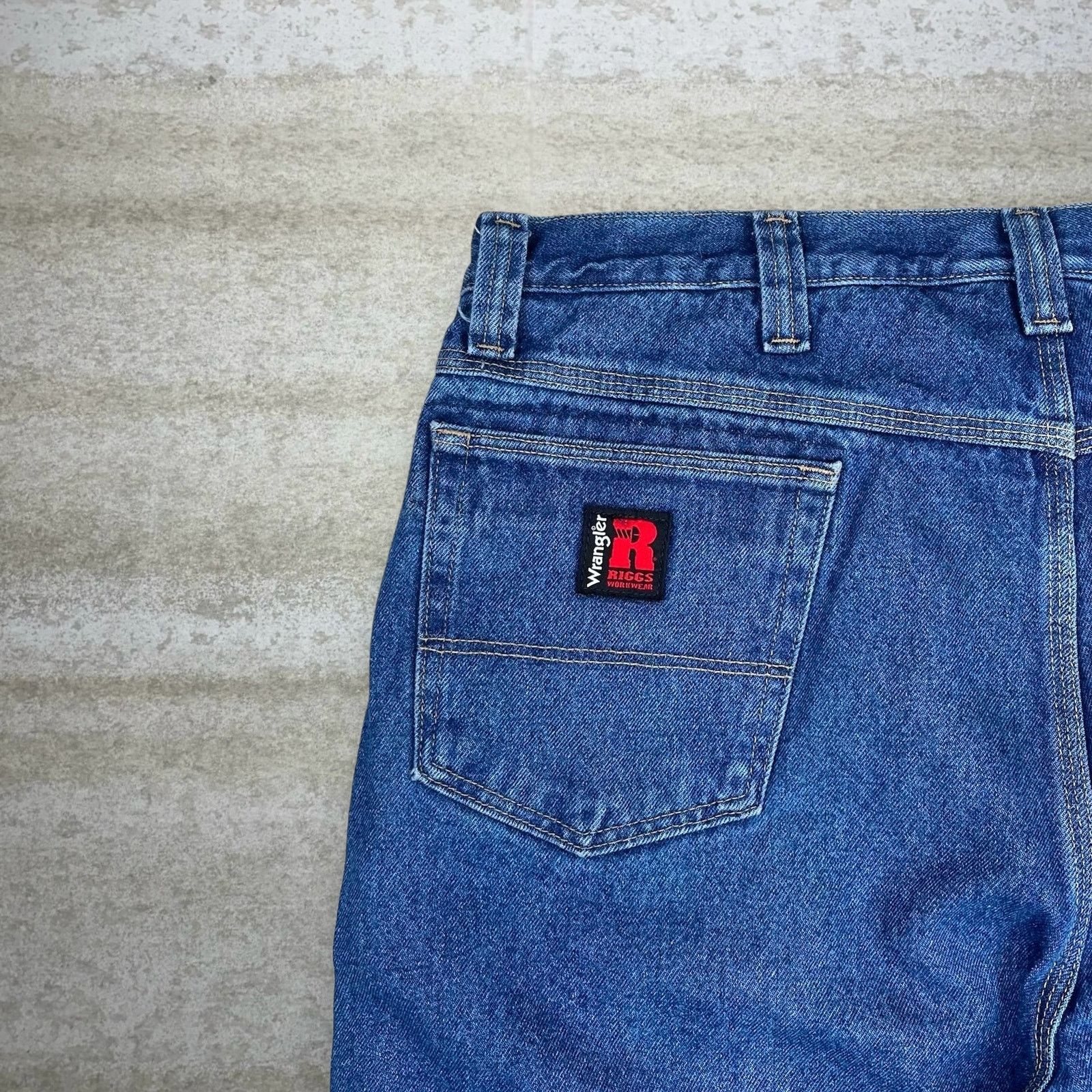 Wrangler Vintage Y2K Wrangler Riggs Jeans 40x30 Relaxed Medium Wash Size US 40 / EU 56 - 3 Thumbnail