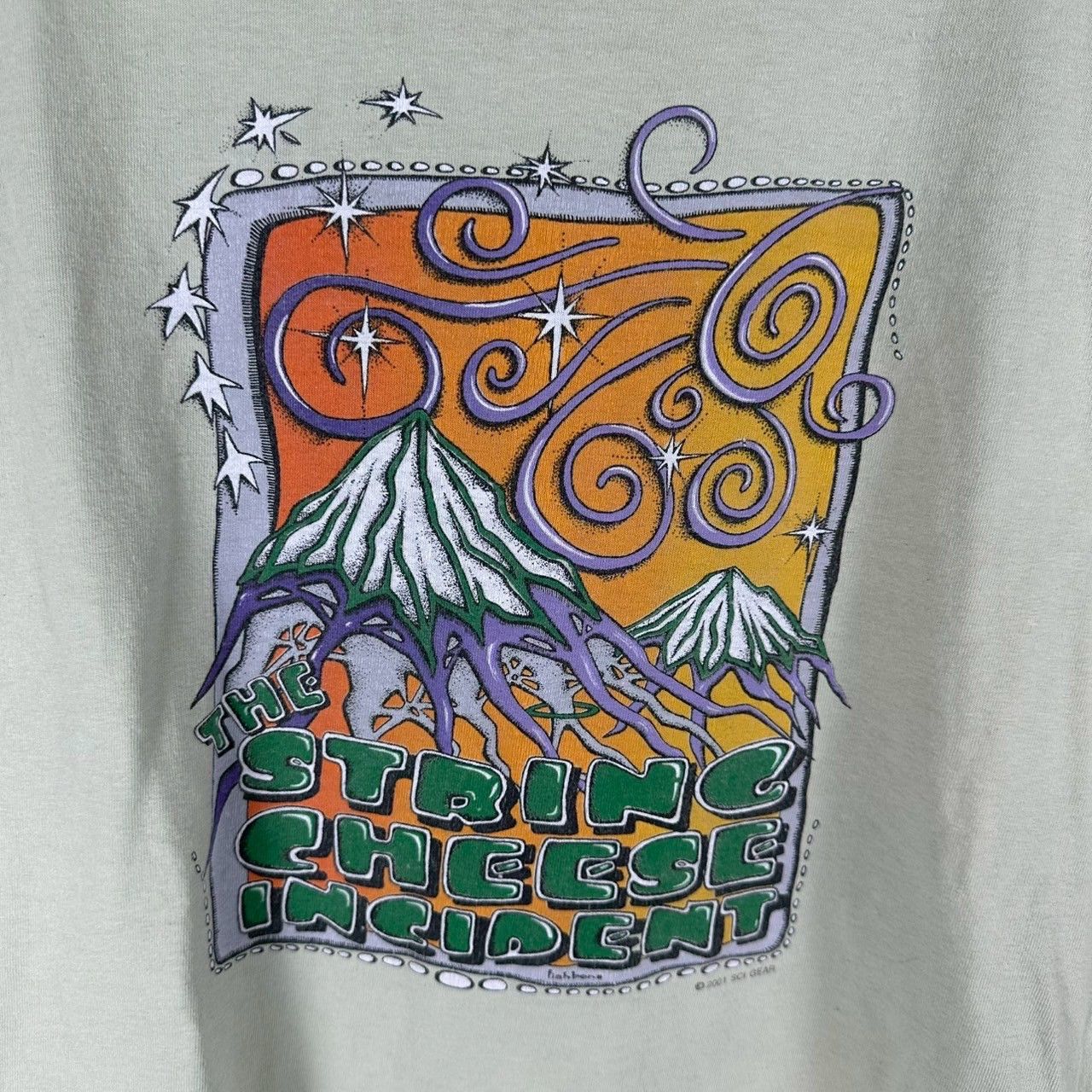 Vintage Vintage 2001 The String Cheese Incident Jam Band T-Shirt Size US XL / EU 56 / 4 - 2 Thumbnail