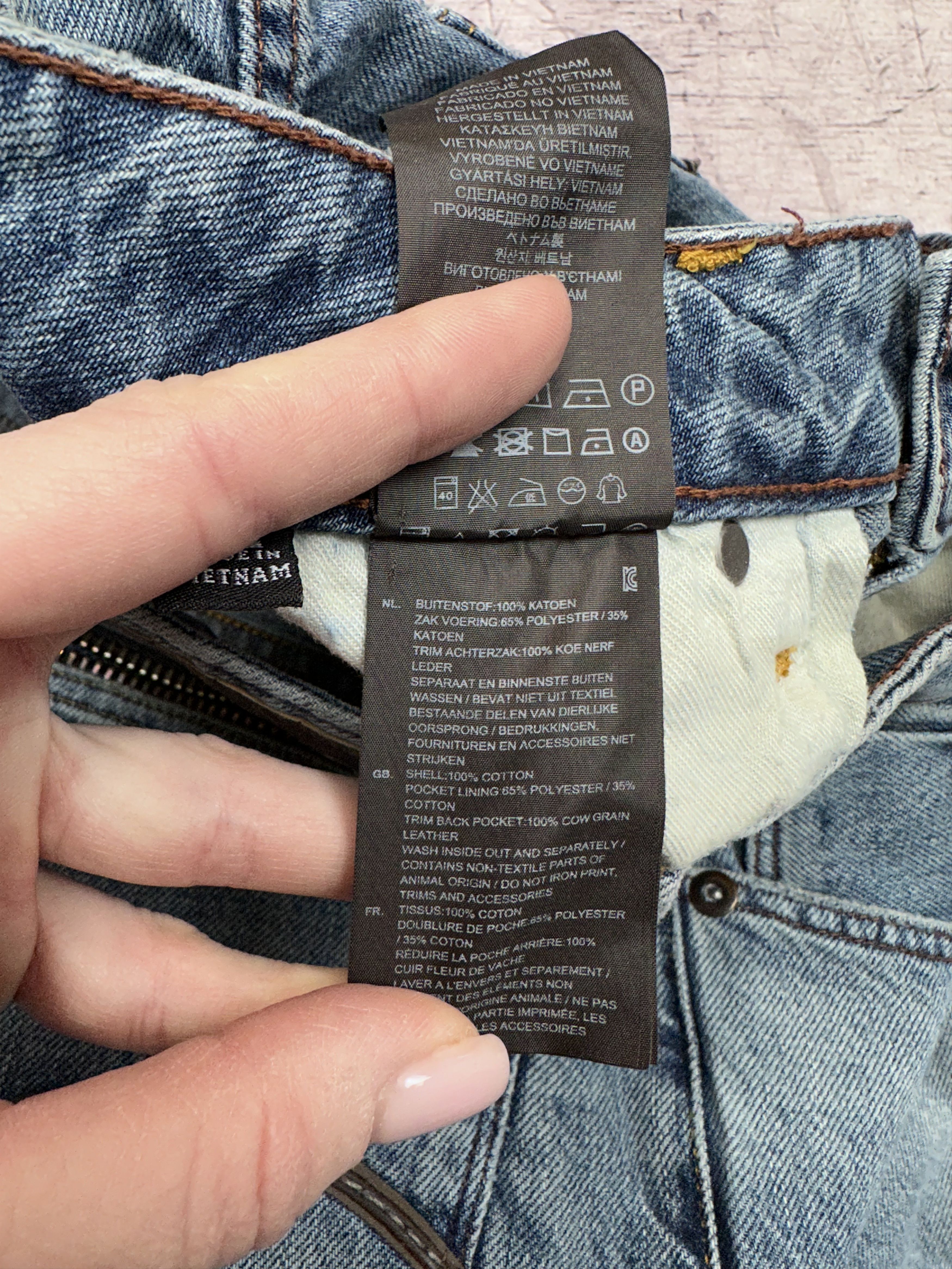 G-Star G Star Raw Attacc Straight Mens Denim Pants Jeans Size US 34 / EU 50 - 5 Thumbnail