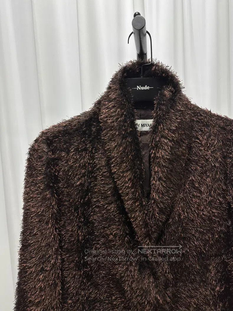 Issey Miyake Issey Miyake Shawl collar wool blend overcoat Size L / US 10 / IT 46 - 3 Thumbnail