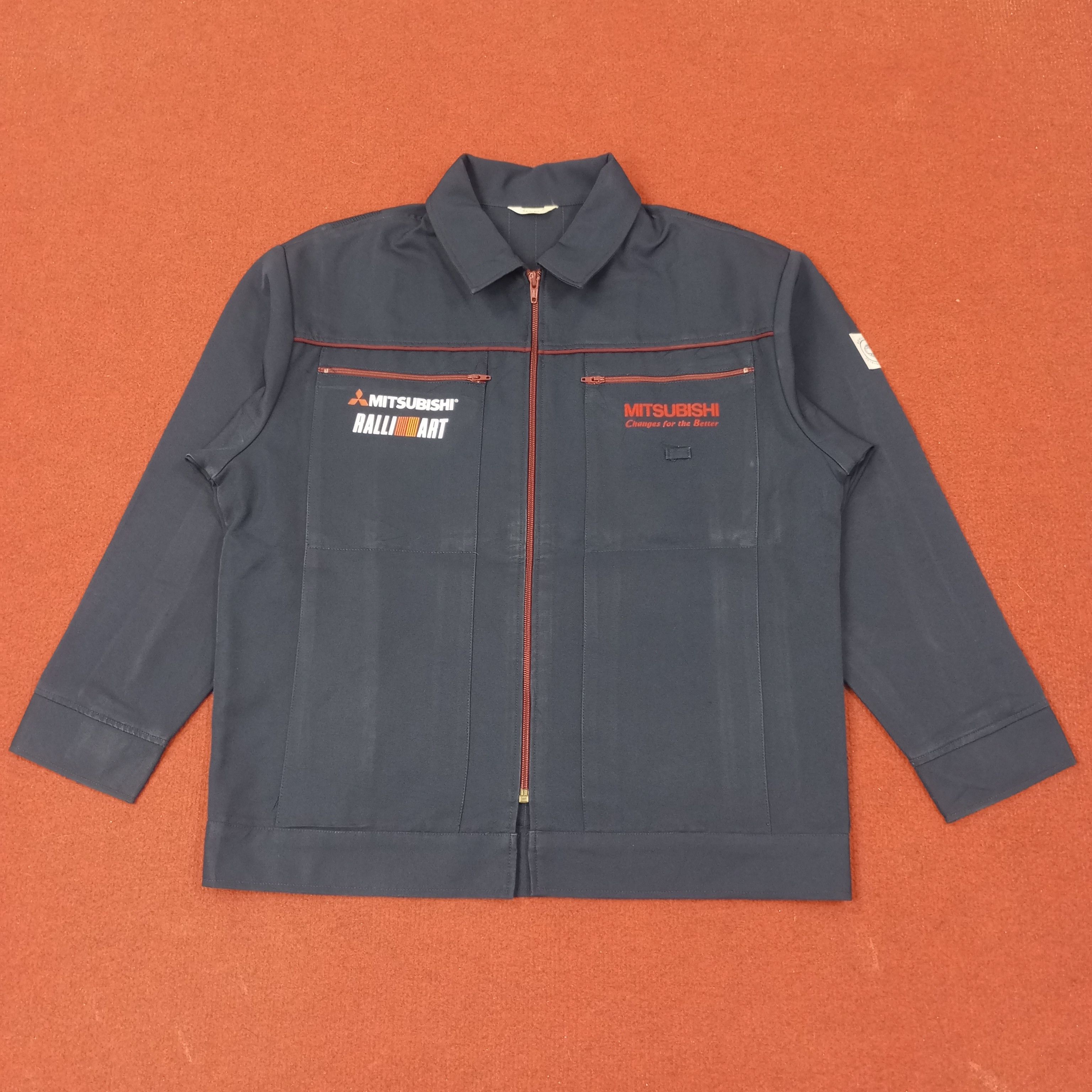 Vintage Mitsubishi Ralli Art Motorsports Custom Art Jacket c247n24 Size US M / EU 48-50 / 2 - 3 Thumbnail