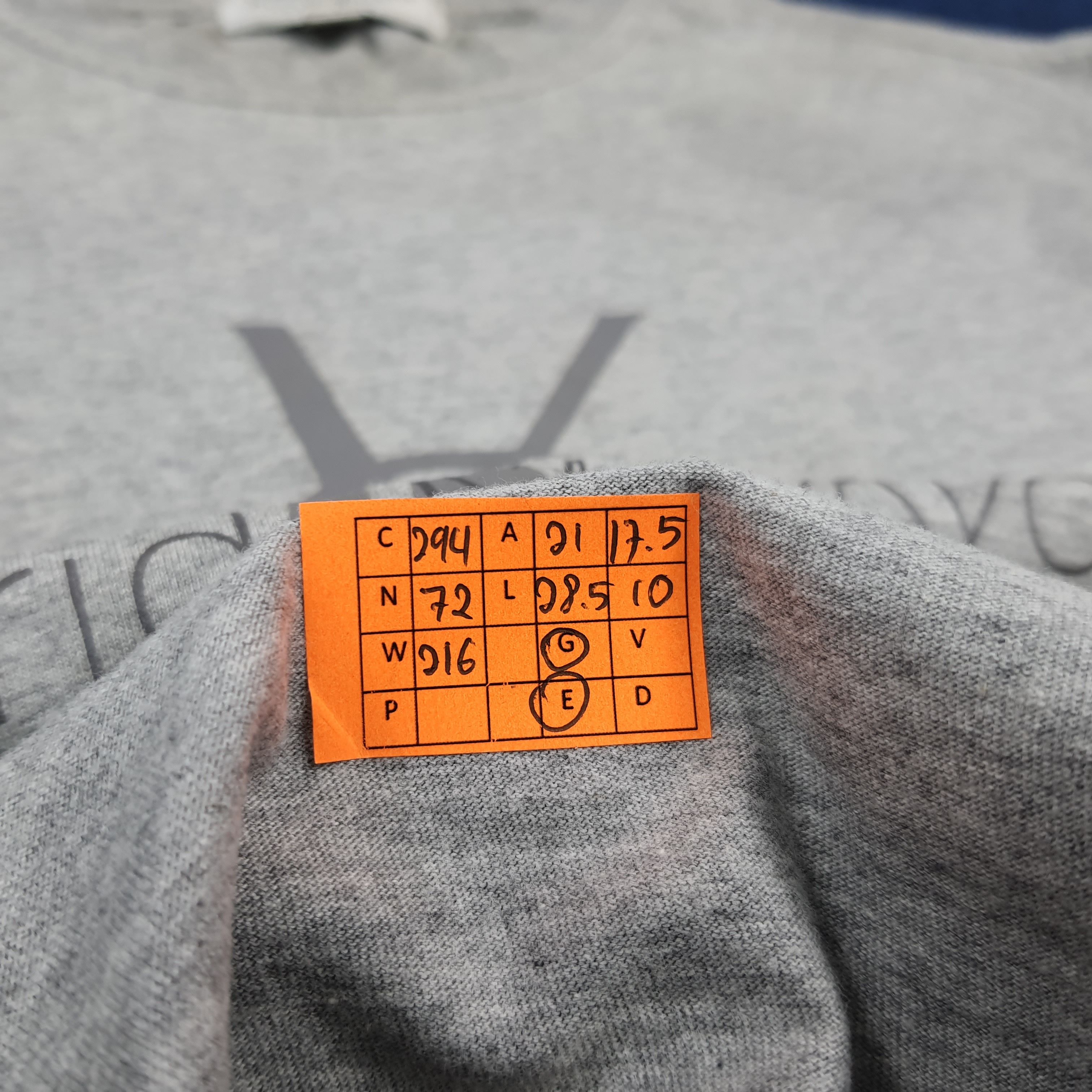 Yves Saint Laurent Vintage YSL Yves Saint Laurent Center Logo Tshirt C294N72 Size US L / EU 52-54 / 3 - 6 Thumbnail