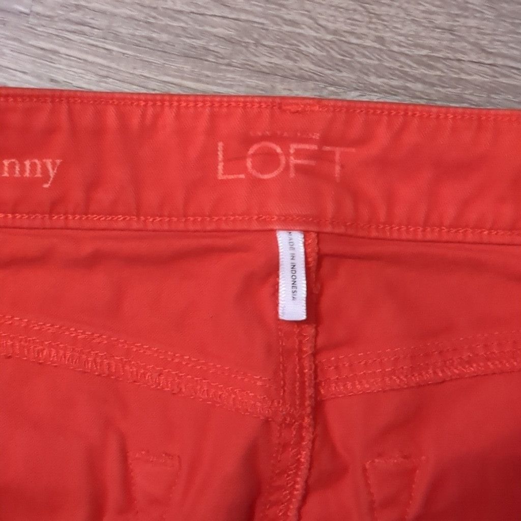Loft Loft curvy skinny jeans size 27/4P Size 27" / US 4 / IT 40 - 4 Thumbnail
