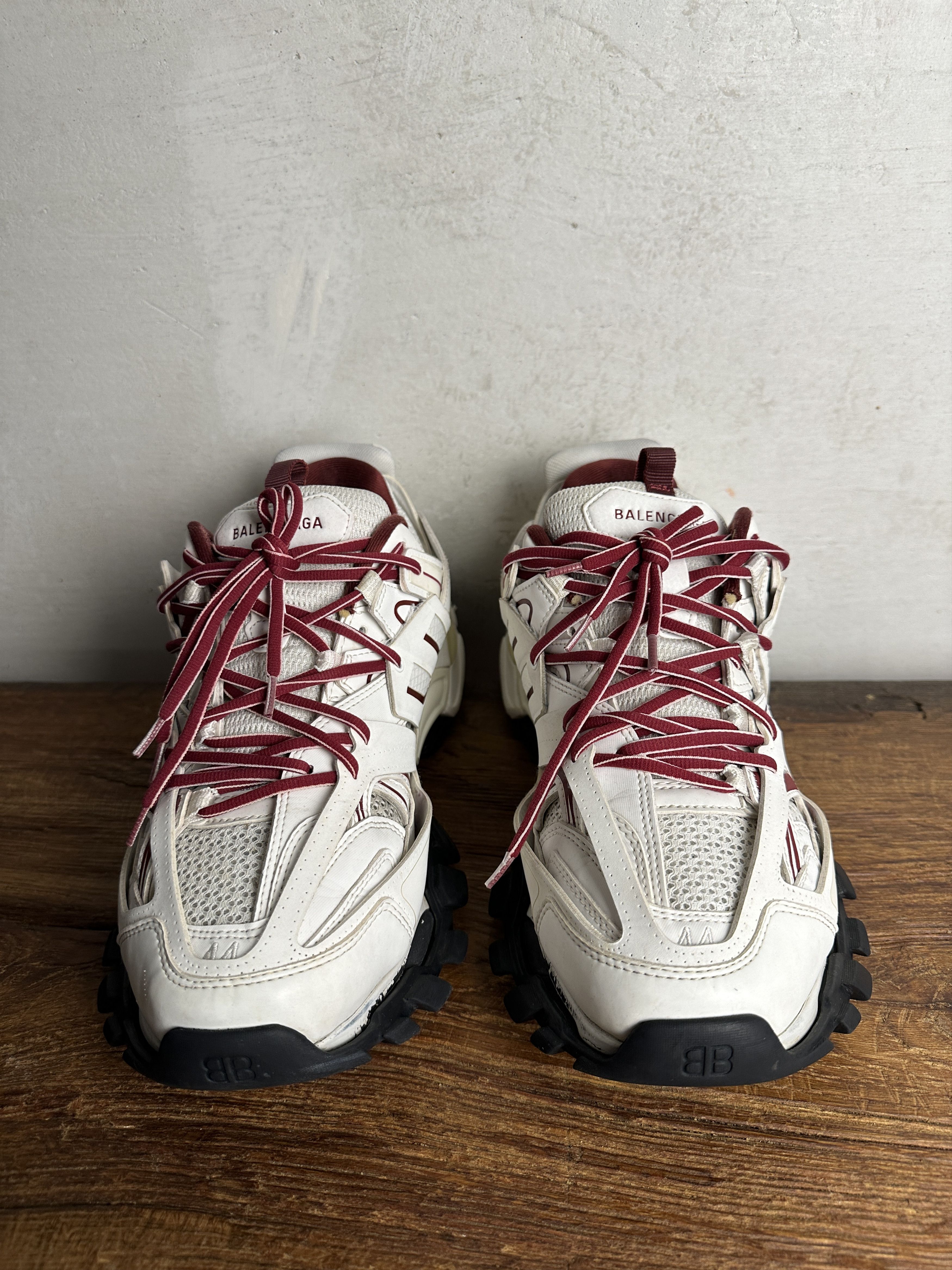 Balenciaga Balenciaga Track White Red Sneakers Size US 11 / EU 44 - 5 Thumbnail