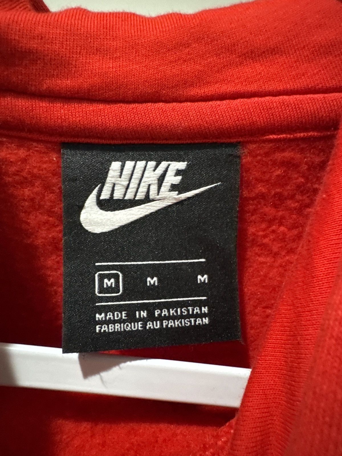 Nike Nike Red Sweatshirt Size US M / EU 48-50 / 2 - 3 Thumbnail