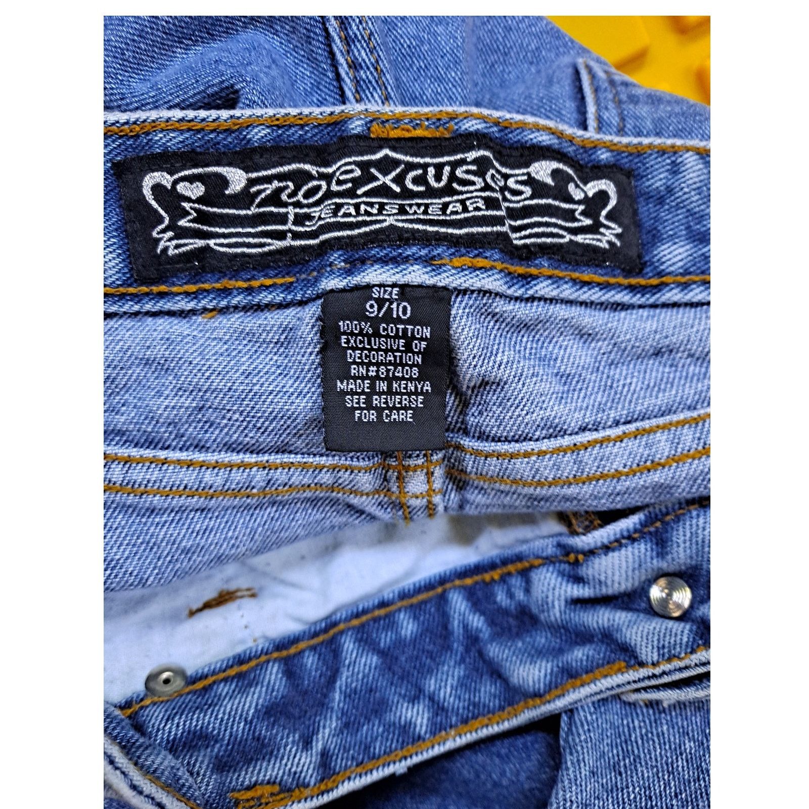 Other No Excuses Bootcut Denim Jeans Size 9/10 Size 33" - 3 Thumbnail