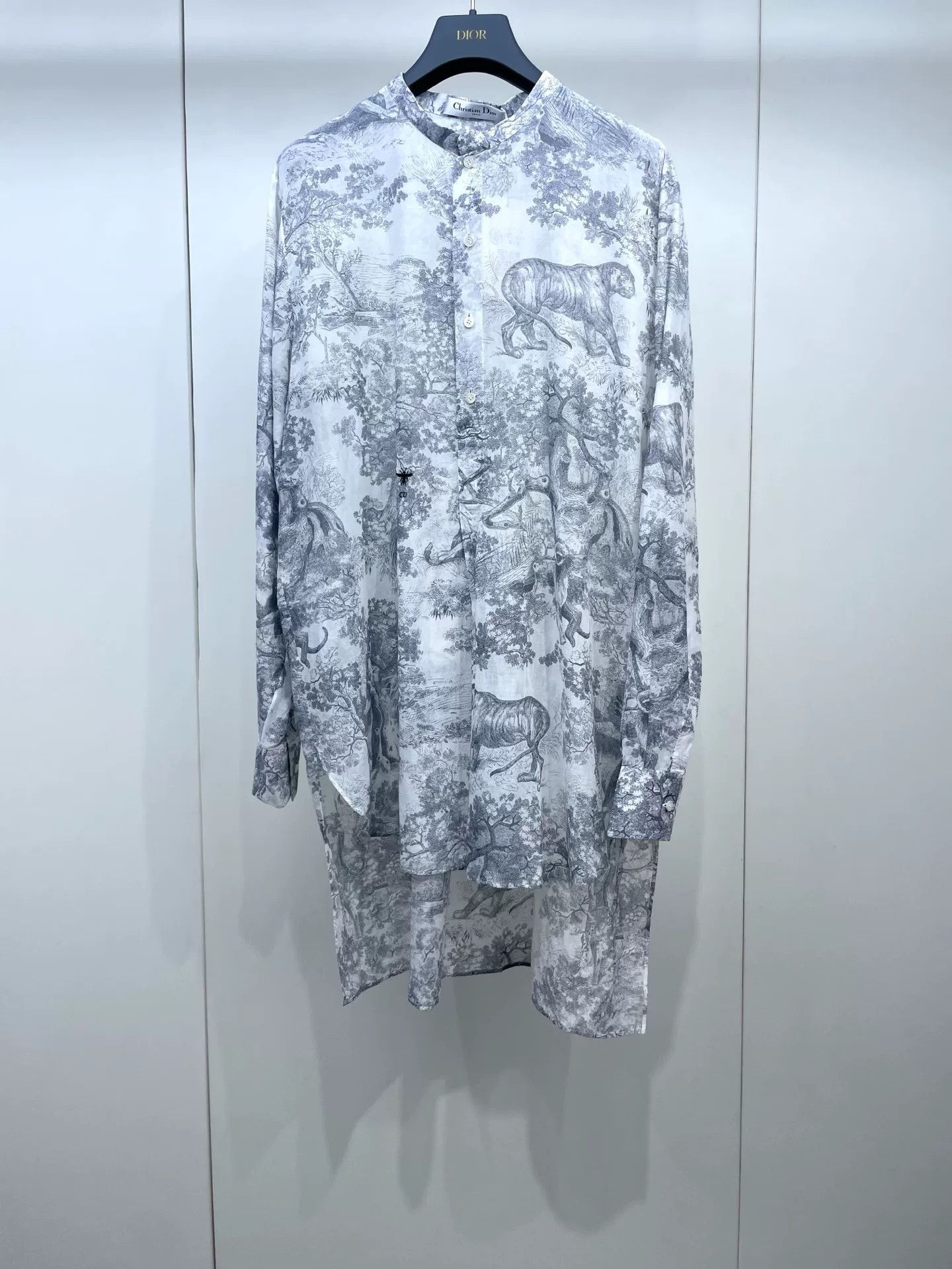 Dior Dior Zoo Collection Long Shirt Size US S / EU 44-46 / 1 - 1 Thumbnail