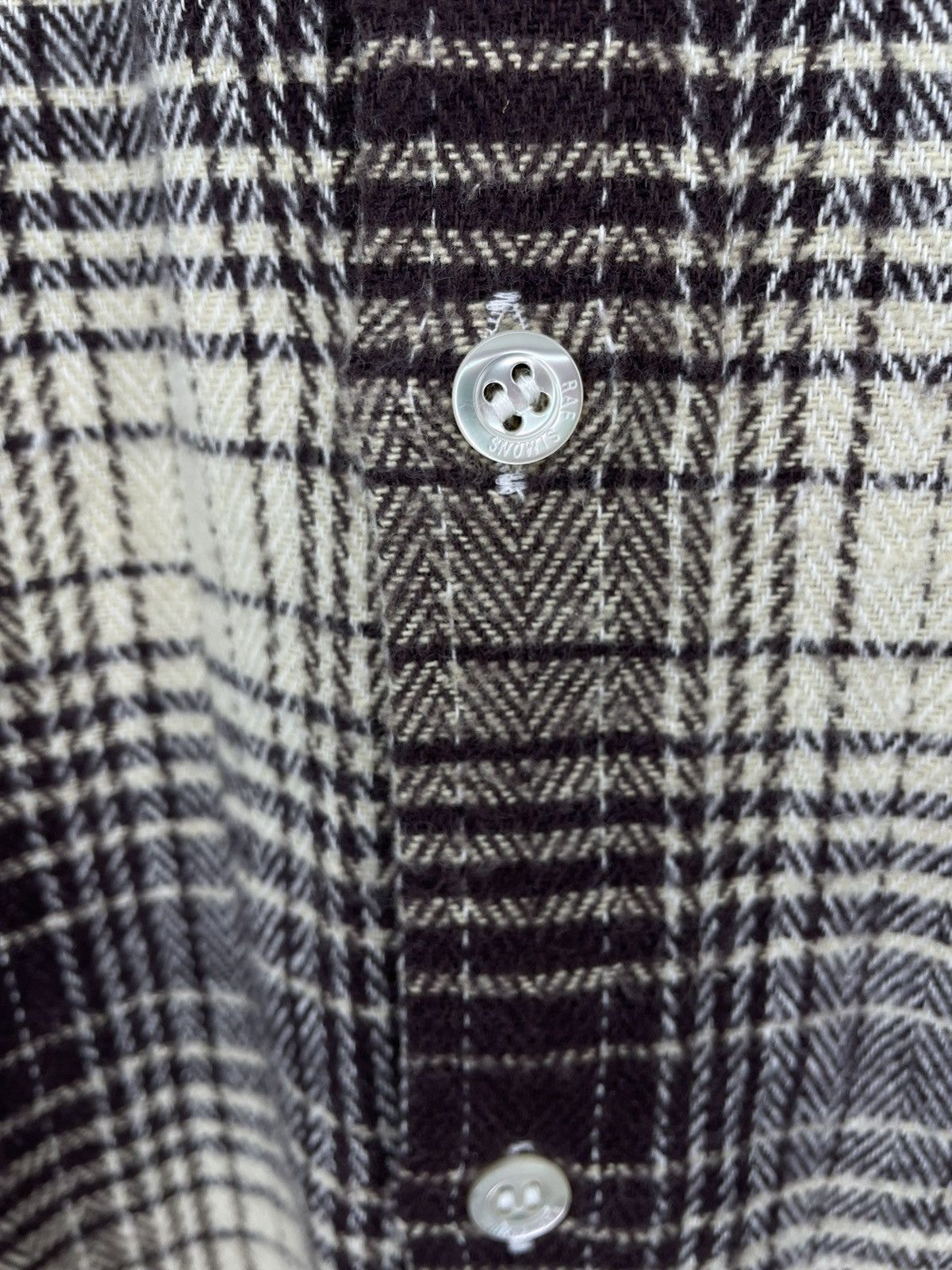 Raf Simons Raf Simons No Land Plaid Shirt Size US S / EU 44-46 / 1 - 8 Thumbnail