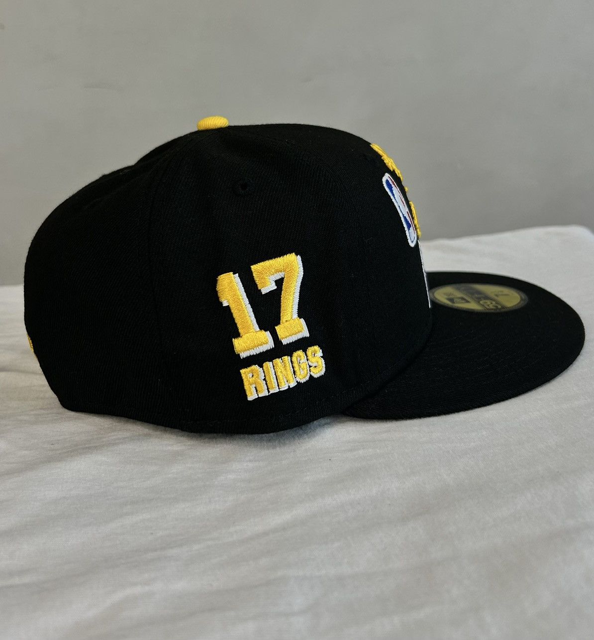Born X Raised × NBA × New Era Born X Raised Lakers 17 Rings Champion Hat Size 7 1/4 NEW Size ONE SIZE - 2 Thumbnail