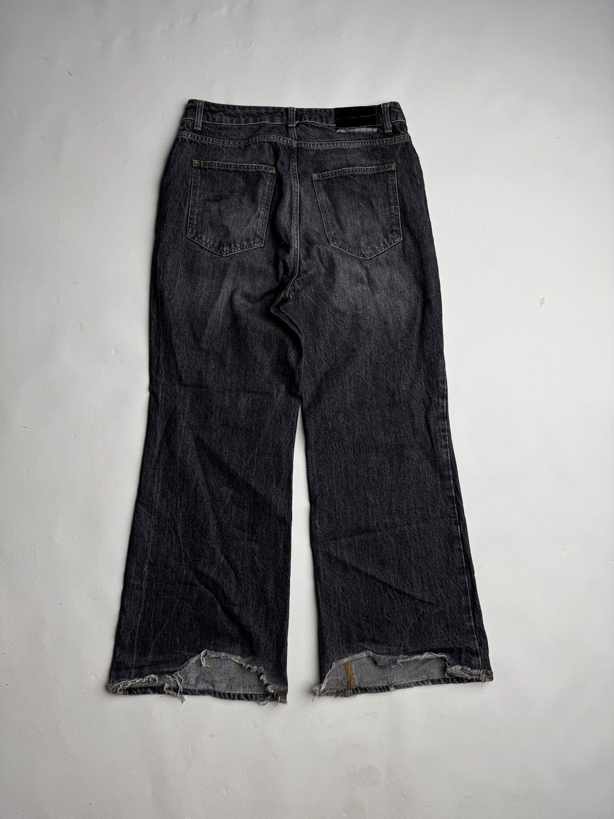 Other Pearled Ivory 1403 Flared Jeans Size US 32 / EU 48 - 6 Thumbnail