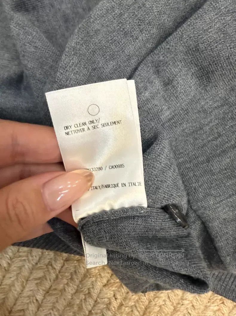 Thom Browne Thom Browne Grey Sweater Size US XXL / EU 58 / 5 - 6 Thumbnail