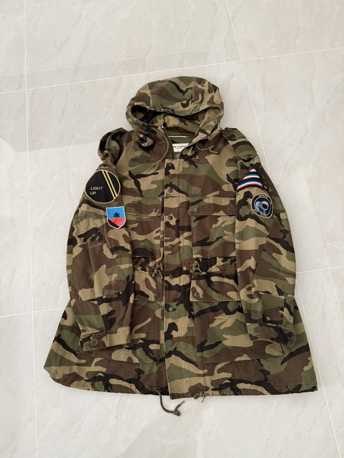 Saint Laurent Paris Saint Laurent Paris SS16 Rocket Parka Sz.52 Size US L / EU 52-54 / 3 - 2 Thumbnail