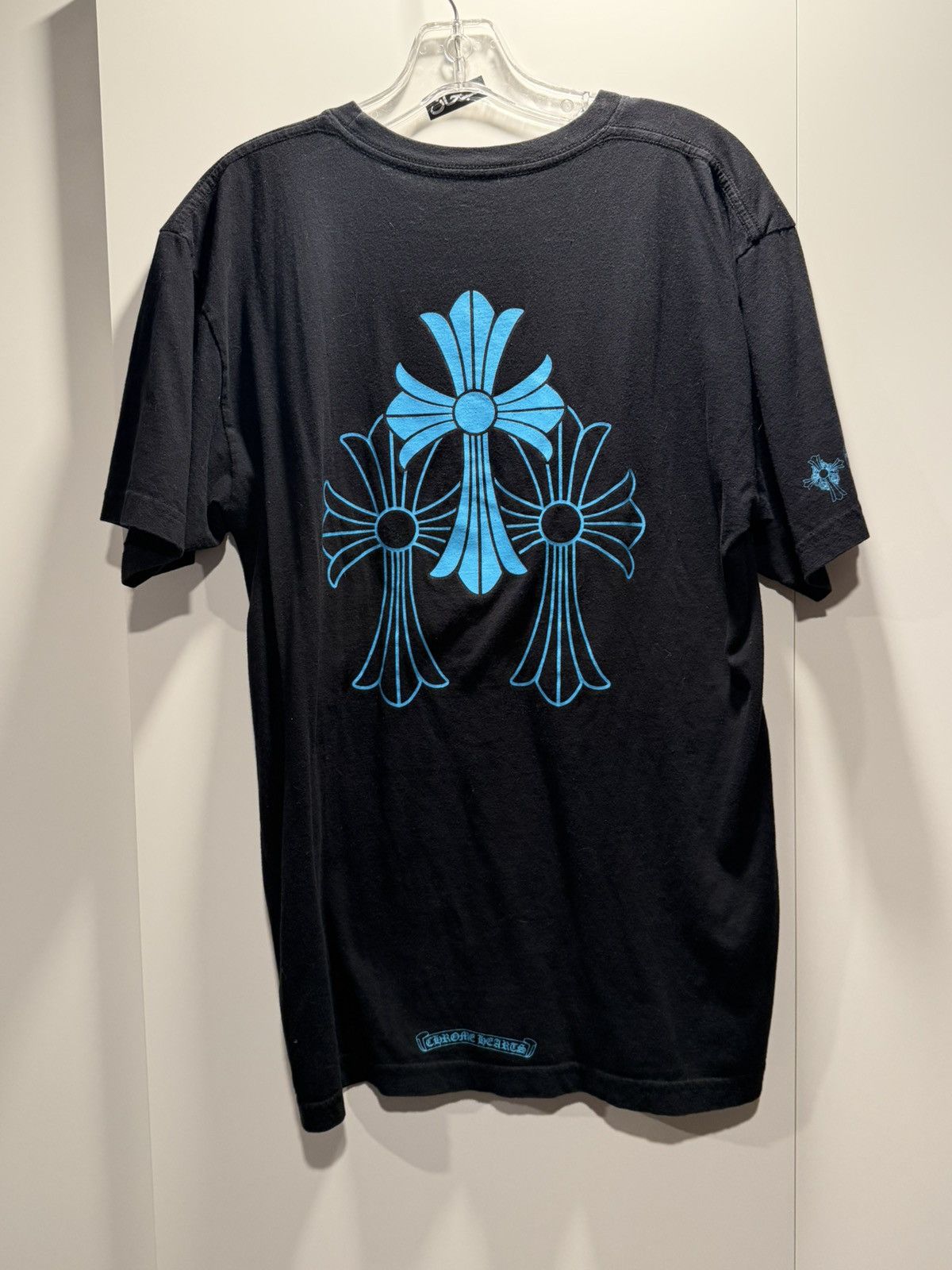 Chrome Hearts Chrome Hearts Blue Cross T Shirt | Grailed