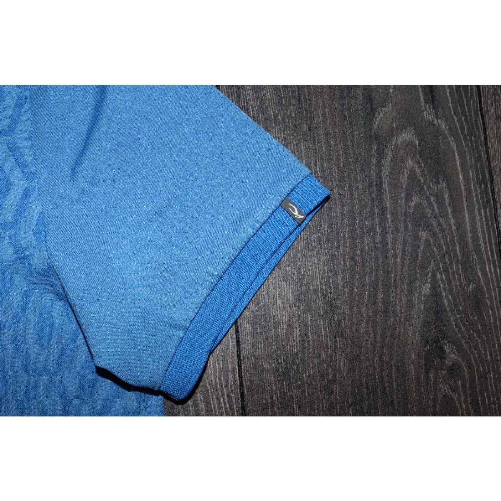 KJUS KJUS Polo Shirt Golf Blue M Mens Short Sleeve Collared Low Collar Ultra-Light Soft Fabric Size US M / EU 48-50 / 2 - 3 Thumbnail