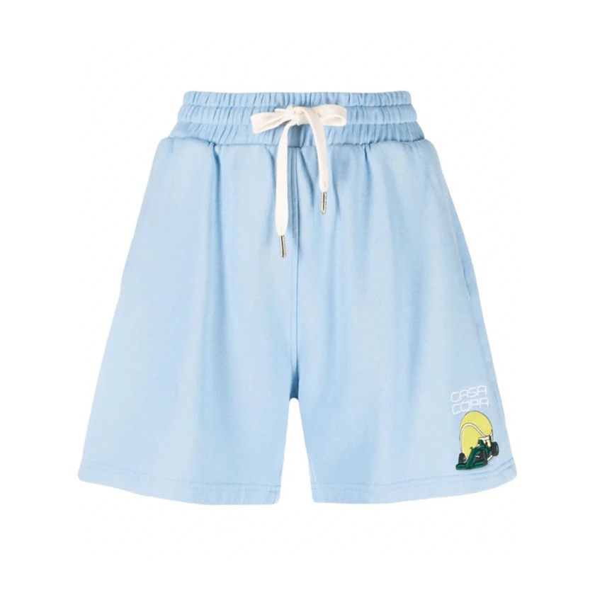 Casablanca o1mle0524 Sweatshort in Blue Size 30" / US 8 / IT 44 - 1 Thumbnail