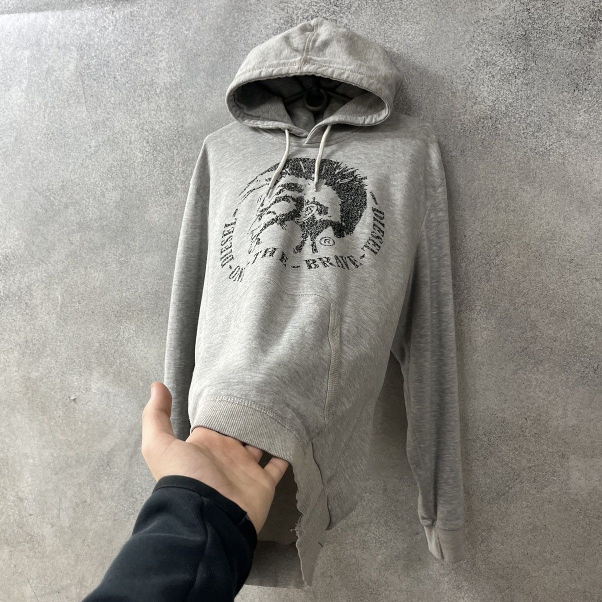 Diesel Vintage Diesel Hoodie Big Logo Men’s XL Size US XL / EU 56 / 4 - 8 Thumbnail