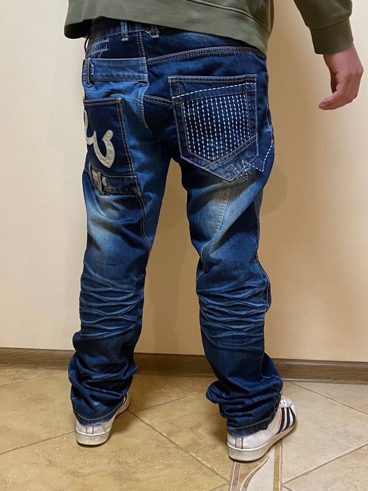 Japanese Brand Vintage Japrag Japanese Avant Garde Jeans Denim Rare Faded Size US 36 / EU 52 - 23 Thumbnail