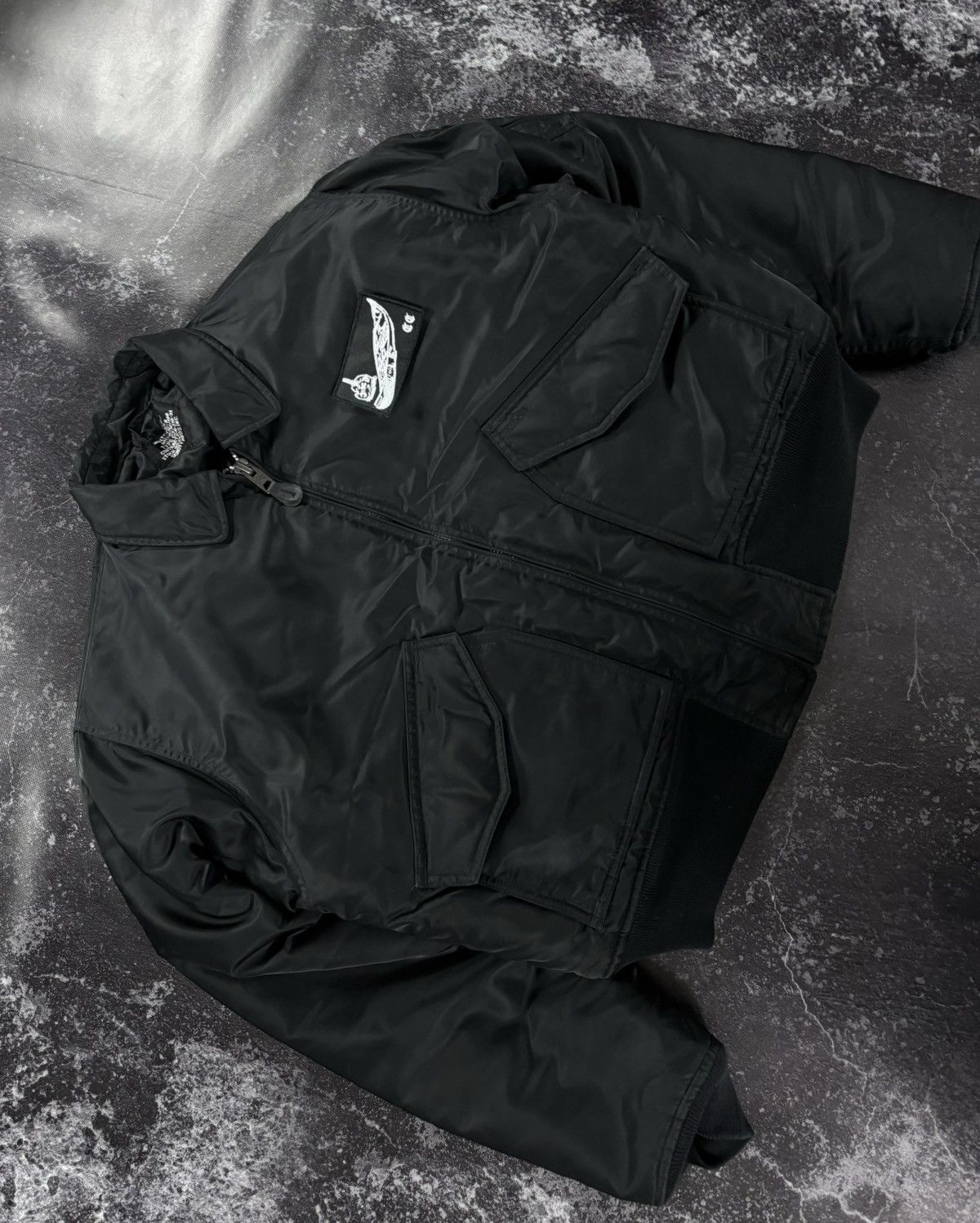 Other Schott CWU, FOG canoe club patch Bomber jacket Size US XL / EU 56 / 4 - 3 Thumbnail
