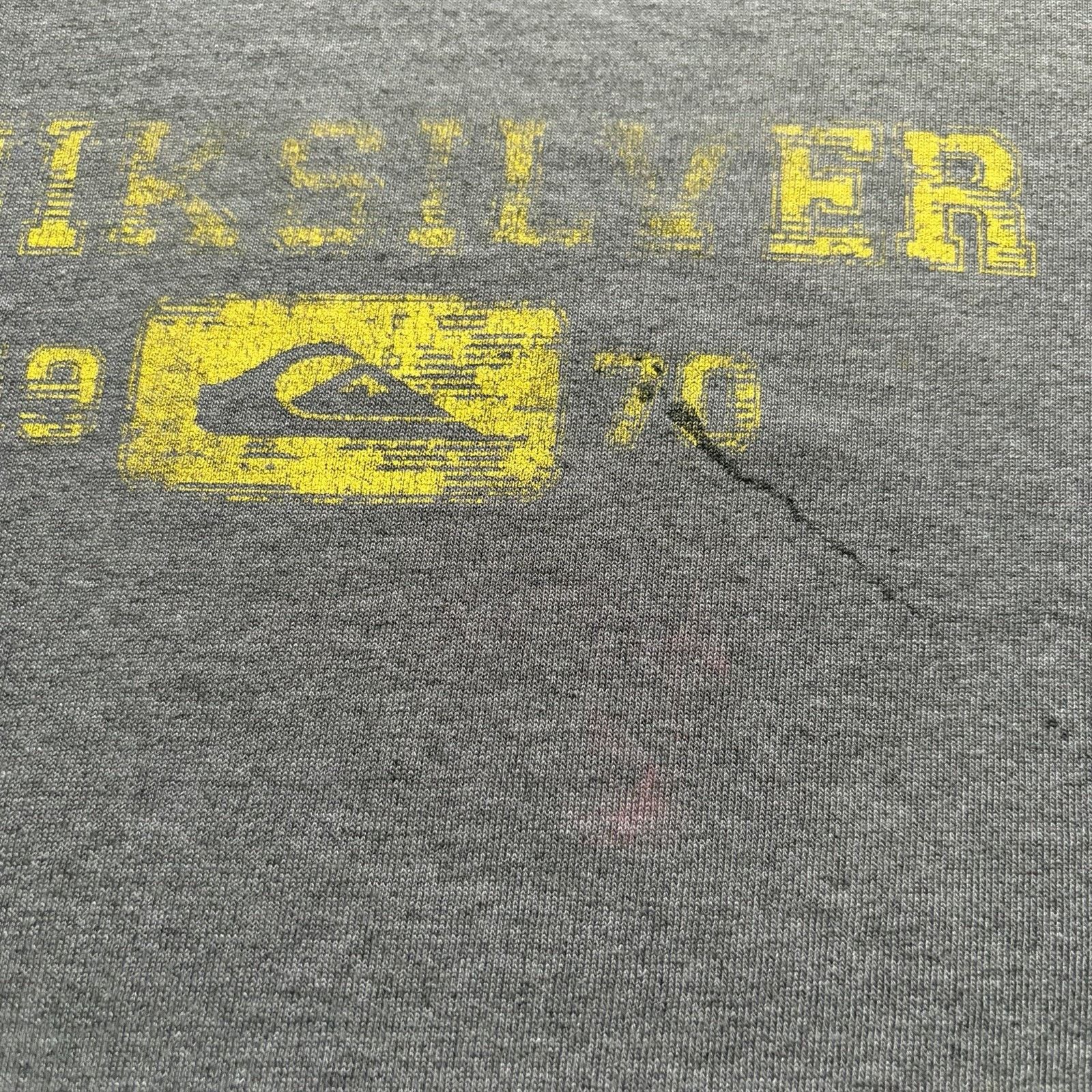 Quiksilver × Vintage Vintage 90s Quiksilver Shirt XL Gray Made In USA Surf Skate Size US XL / EU 56 / 4 - 6 Thumbnail