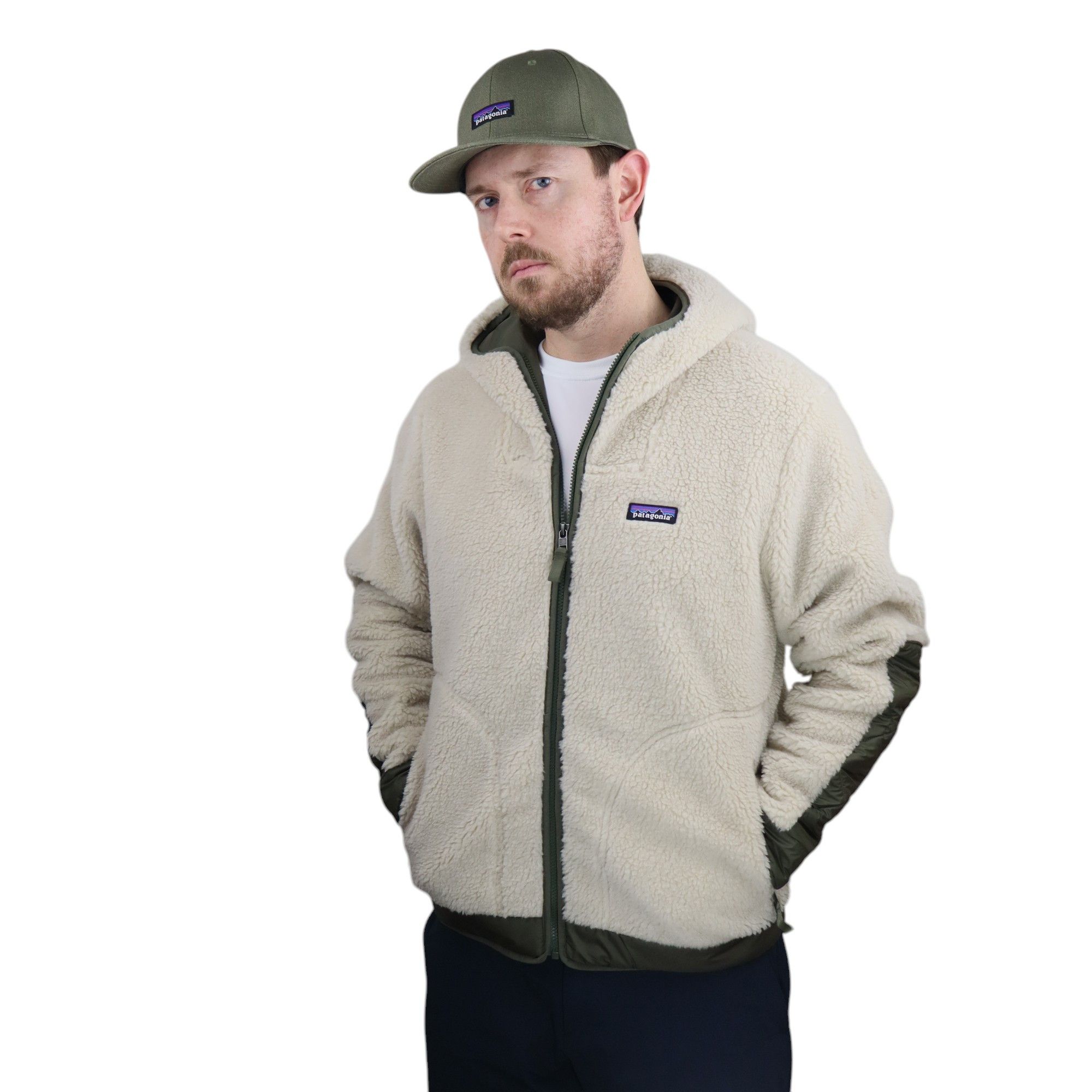 Arc'teryx × Patagonia Y2K Patagonia Rhythm Deep Pile Retro X Fleece Hoody Jacket Size US M / EU 48-50 / 2 - 3 Thumbnail