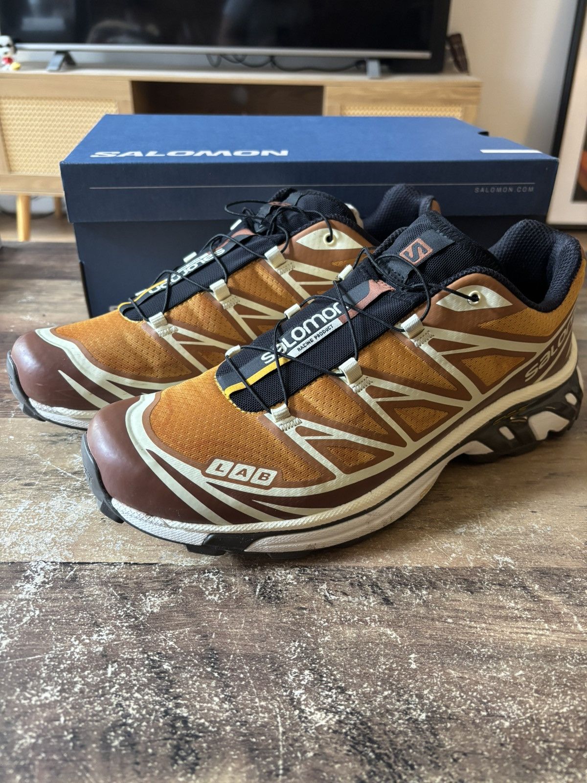 END. × Salomon Salomon x END. “Porcini” XT-6 Size US 10.5 / EU 43-44 - 2 Thumbnail