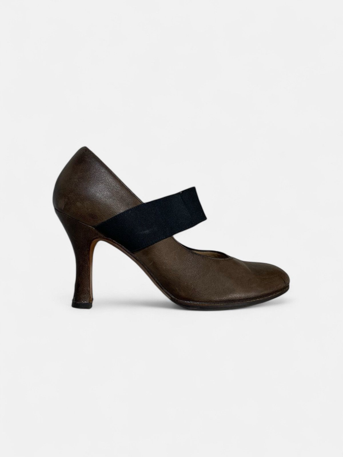Marni Marni - Leather Elastic Heels Size US 7 / IT 37 - 2 Thumbnail