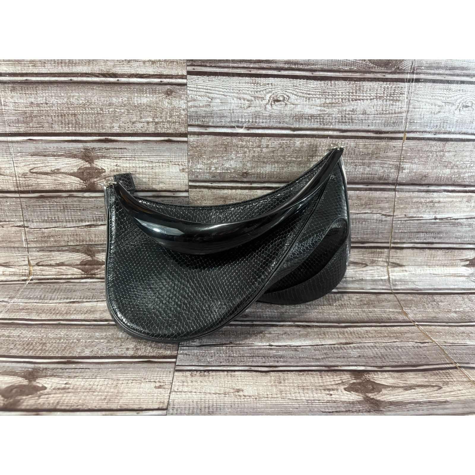 Mugler MUGLER Leather Spiral Curve 01 Crossbody Bag snake motif msp Size ONE SIZE - 3 Thumbnail