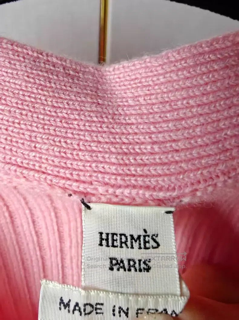 Hermes Hermes Cashmere Cardigan Size XXS / US 00 / IT 34 - 4 Thumbnail