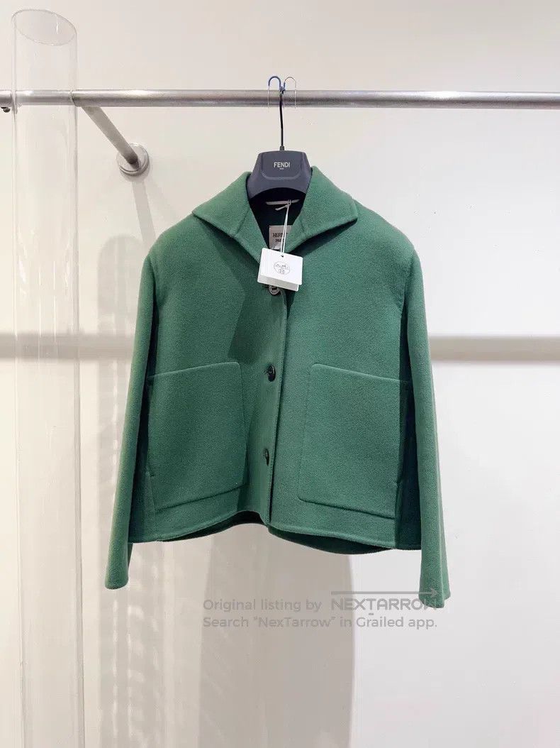 Hermes Forest green coat