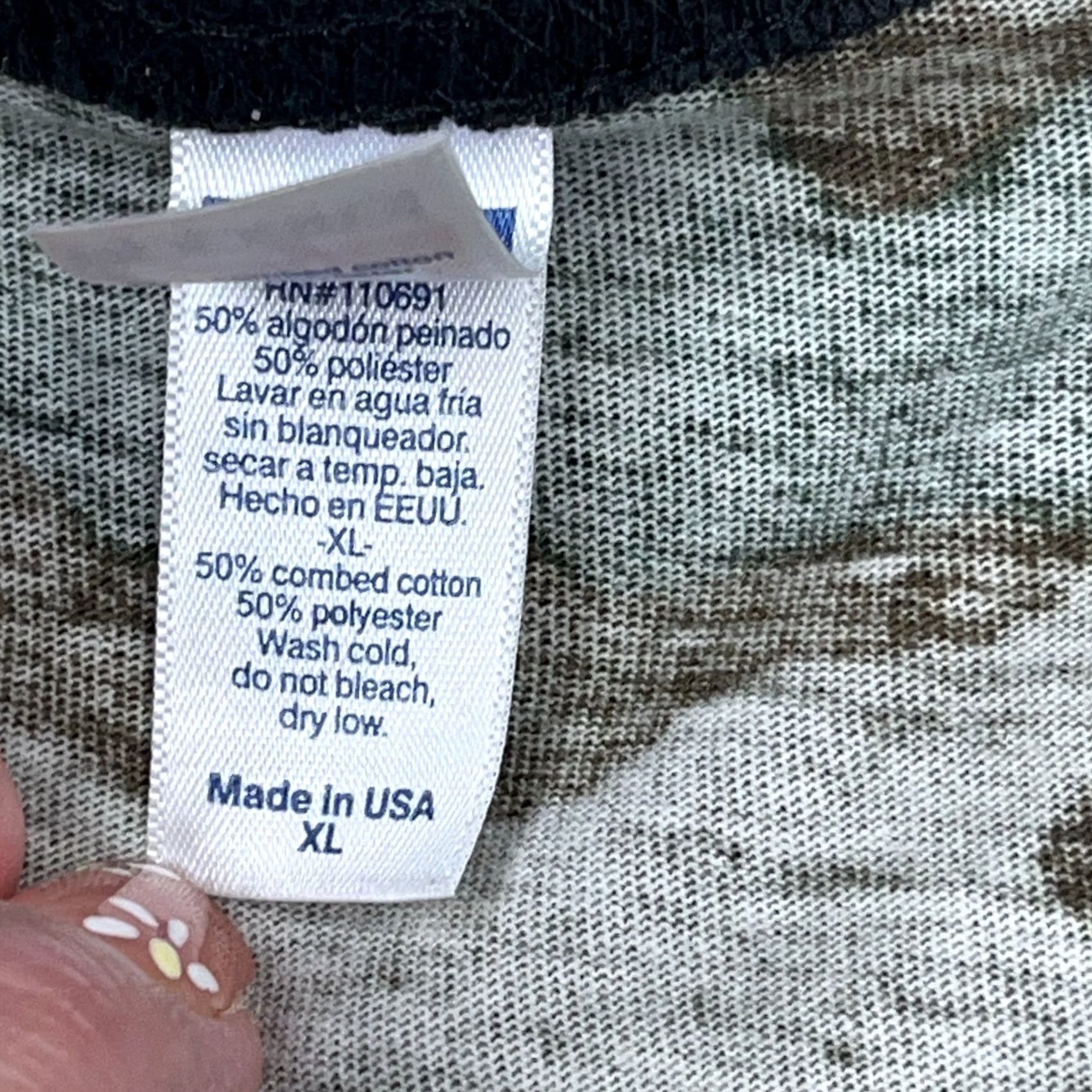 Vintage VINTAGE Windjammer UMWA Shirt Men XL Green Army Camo Tee USA United Mine Workers Y2K A84 Shirt Size US XL / EU 56 / 4 - 6 Thumbnail