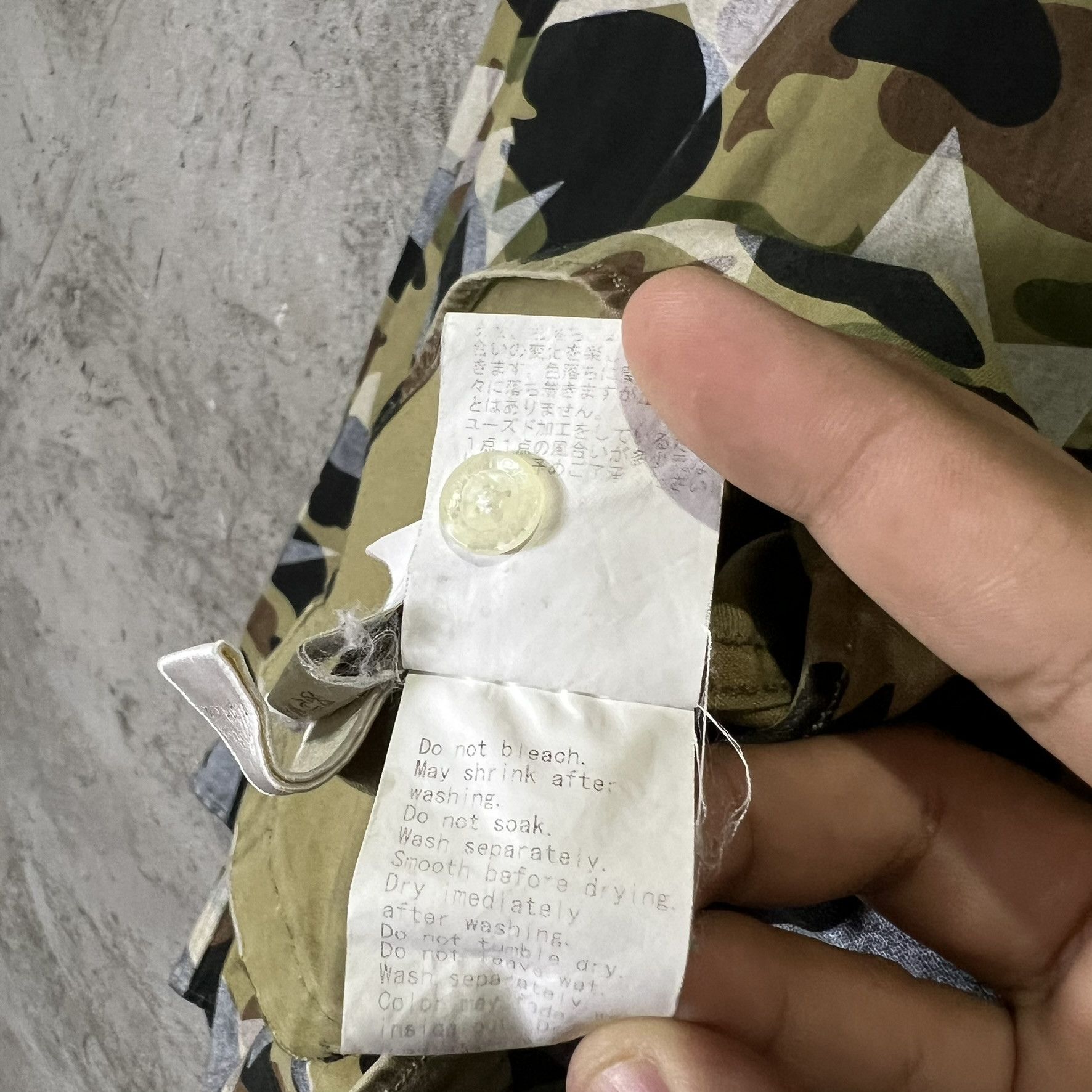 Bape A Bathing APE Long Sleeve Sta Camo Pattern Size US M / EU 48-50 / 2 - 12 Thumbnail