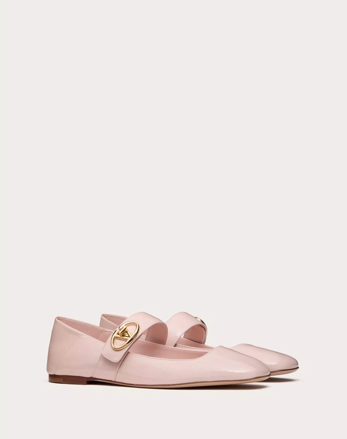 Valentino o1s1wg110625 Mary Jane Locker Ballerina in Pale Pink/Blush Size US 10.5 / IT 40.5 - 2 Thumbnail