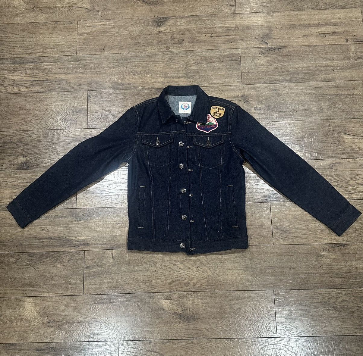 74 Is War 74 IS WAR DENIM SUPPLY DENIM JACKET Size US S / EU 44-46 / 1 - 1 Thumbnail