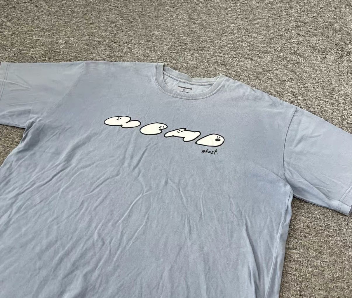 Neighborhood Neighborhood Logo Print Short Sleeve T-Shirt J16 Size US XL / EU 56 / 4 - 3 Thumbnail