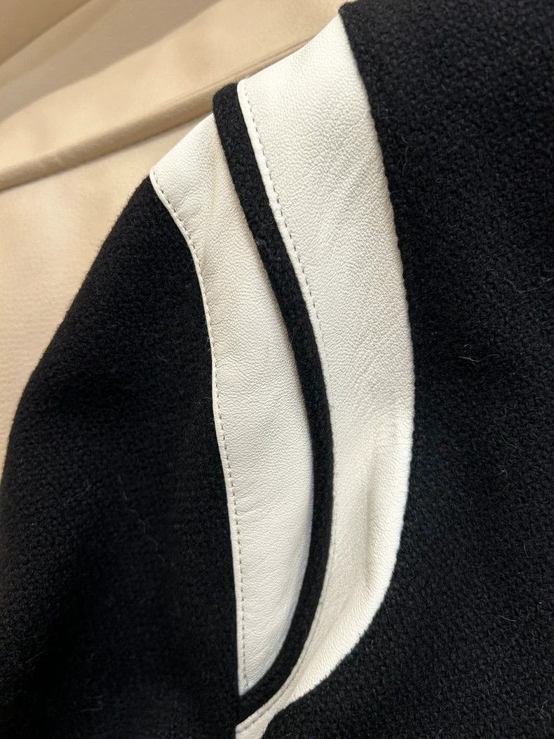 Saint Laurent Paris saint Laurent paris14fw autumn and winter black and white Size US L / EU 52-54 / 3 - 5 Thumbnail