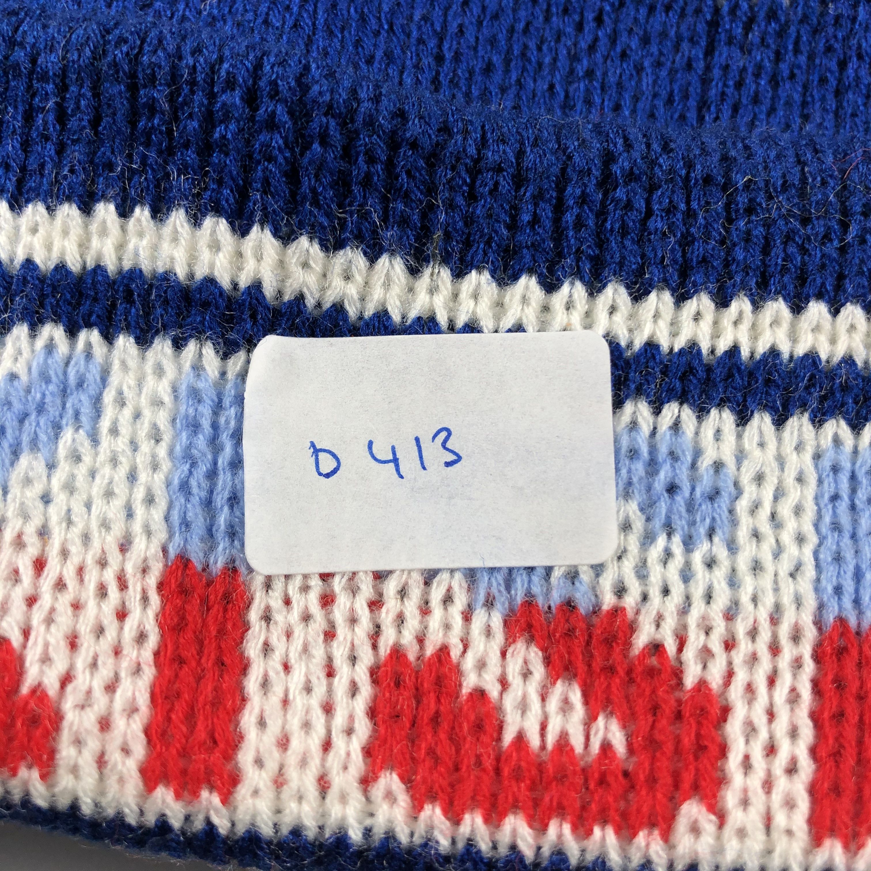 Japanese Brand × Vintage Ski Fair Isle Beanie Snow Hat Snow Cap -D413 Size ONE SIZE - 6 Thumbnail