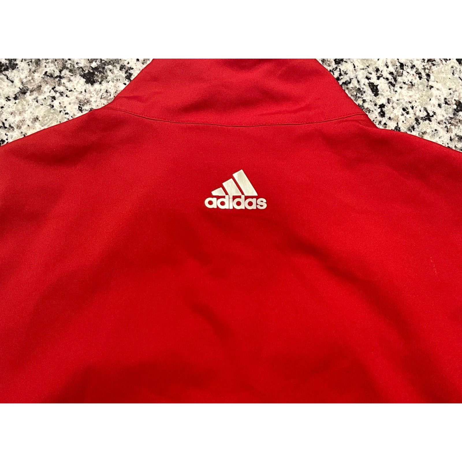 Adidas Adidas Wind ClimaProof Vest XL Sleeveless Full Zip Jacket Men Red Size US XL / EU 56 / 4 - 6 Thumbnail