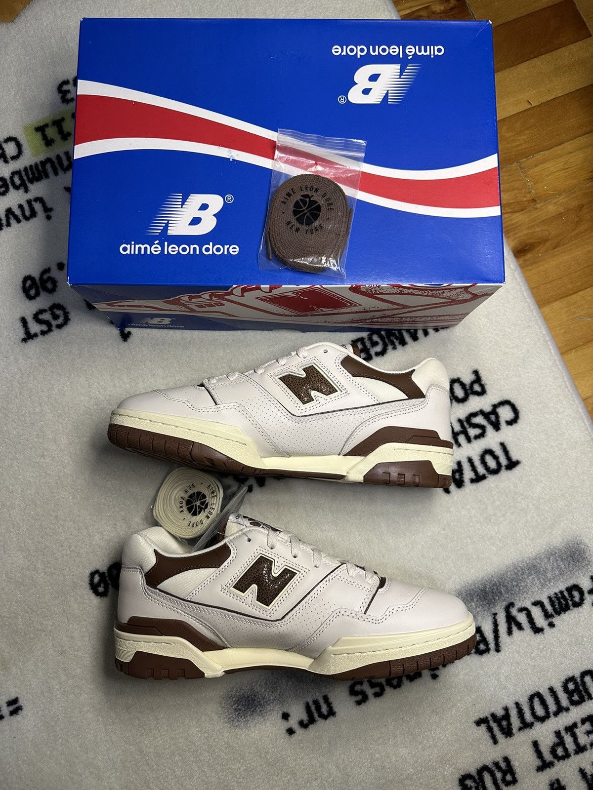 Aime Leon Dore × New Balance New Balance 550 Aime Leon Dore Brown Size US 10.5 / EU 43-44 - 2 Thumbnail