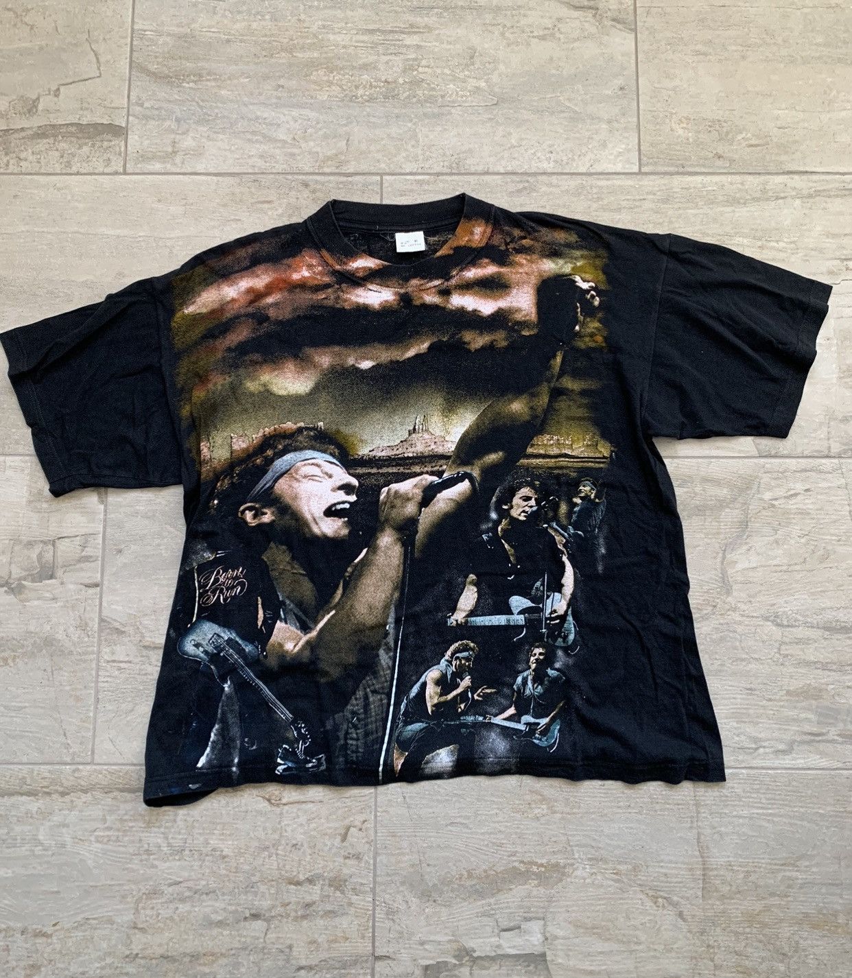 Vintage Bruce Springstein Tee Size US L / EU 52-54 / 3 - 1 Thumbnail