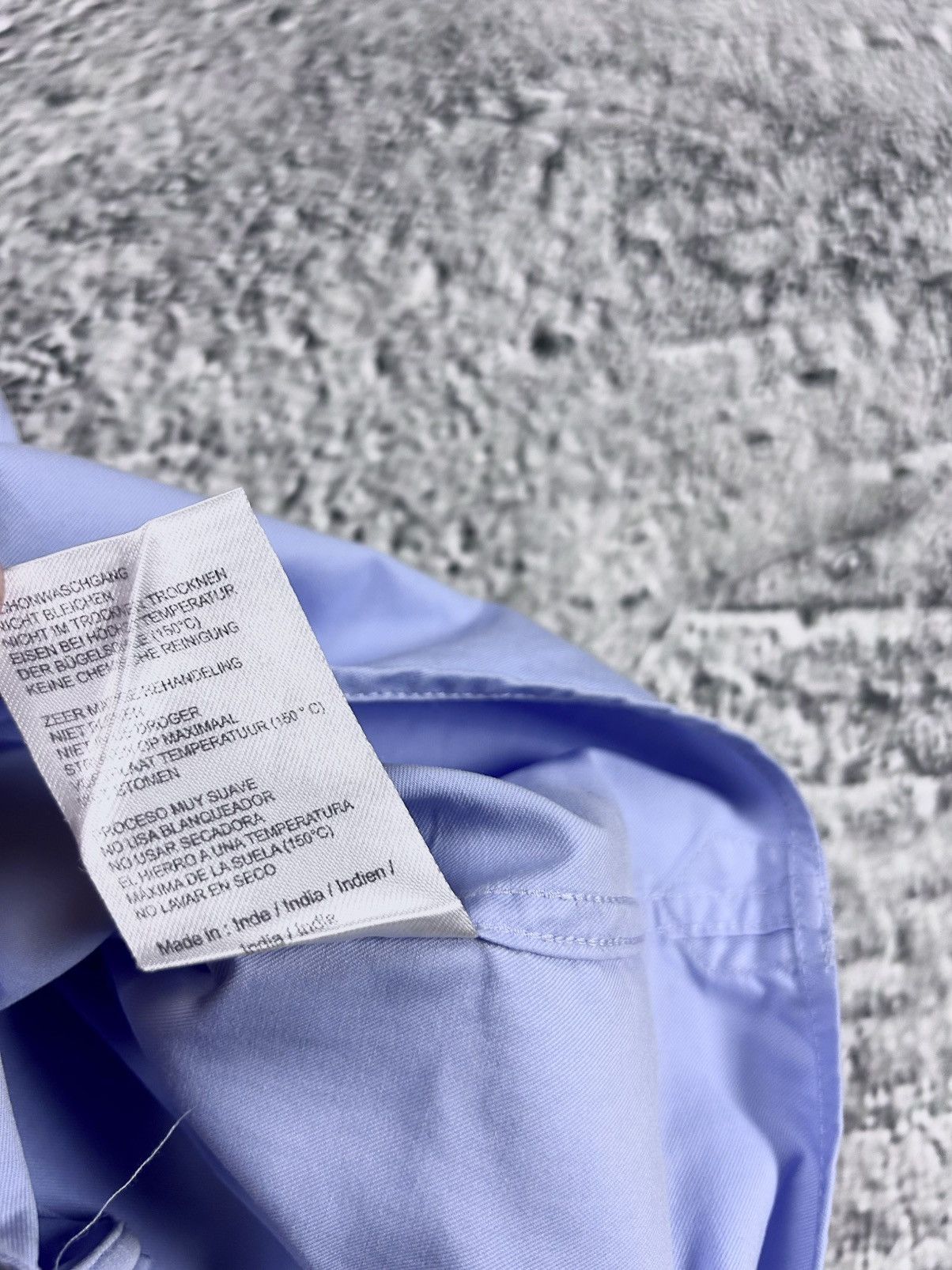 De Fursac De Fursac Egyptian Cotton shirt baby blue button-up Size US L / EU 52-54 / 3 - 7 Thumbnail