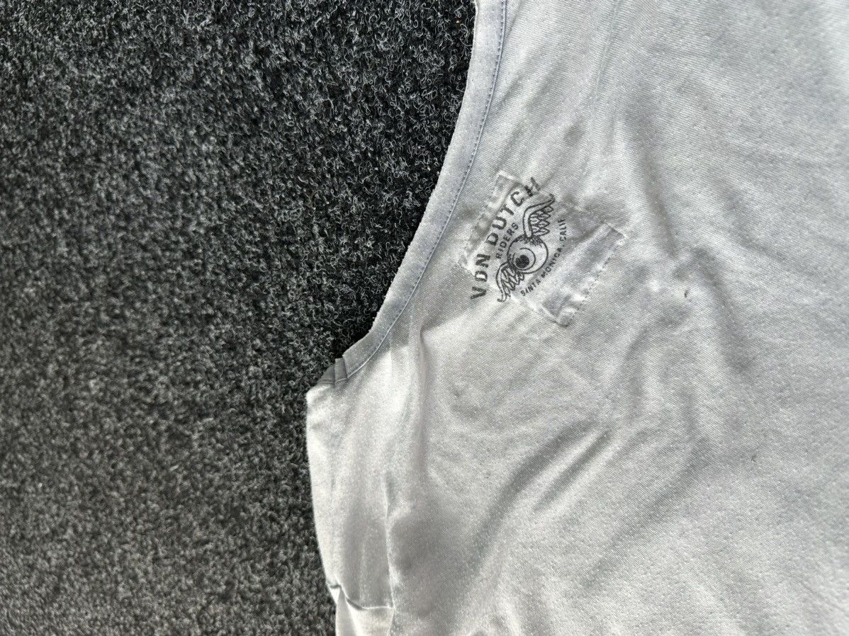 Vintage × Von Dutch 🚨Y2K VON DUTCH patchwork skull Y2K distressed style tee Size US M / EU 48-50 / 2 - 9 Thumbnail