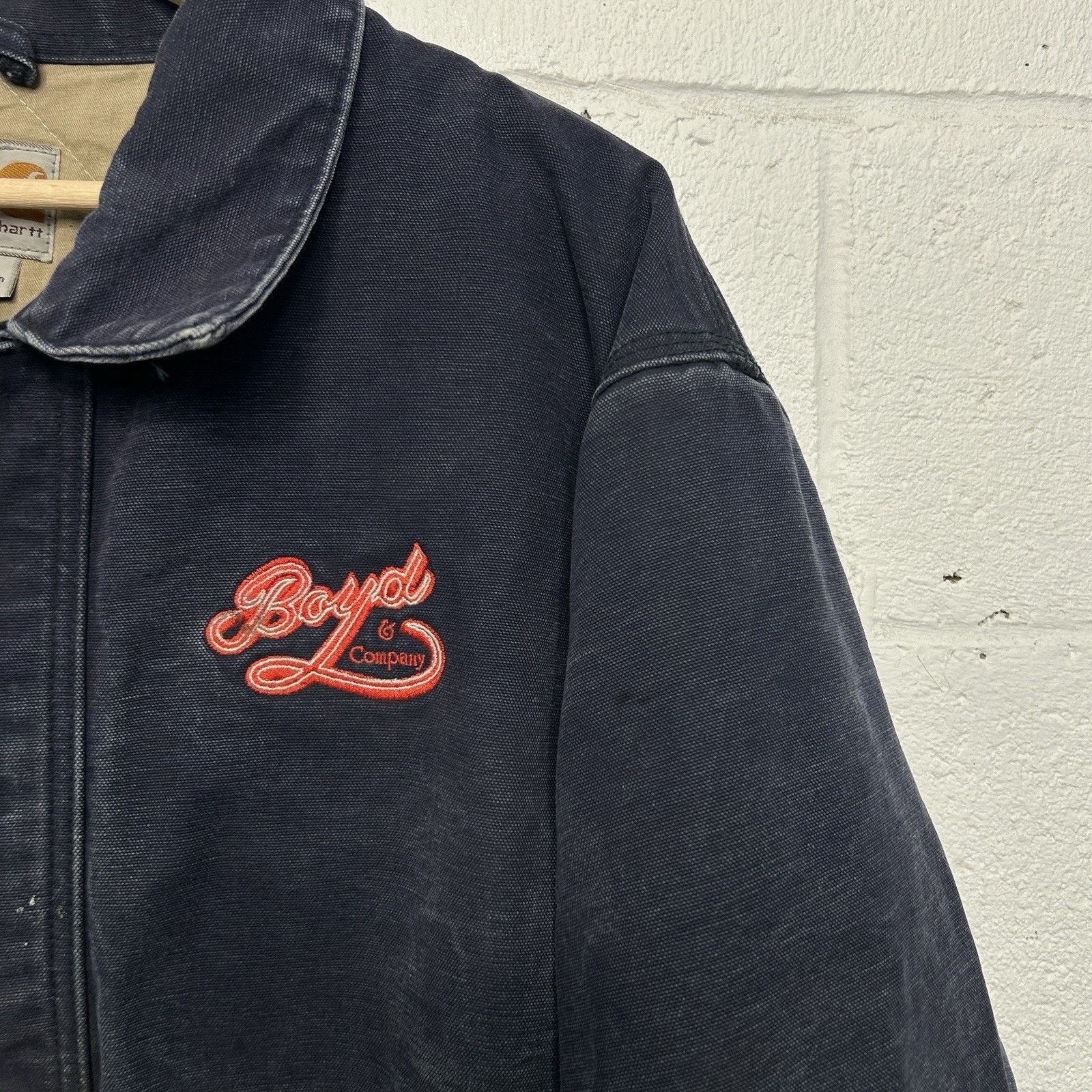Carhartt Vintage Carhartt FR Quilted Santa Fe Jacket “Dark Navy” Size US XL / EU 56 / 4 - 7 Thumbnail