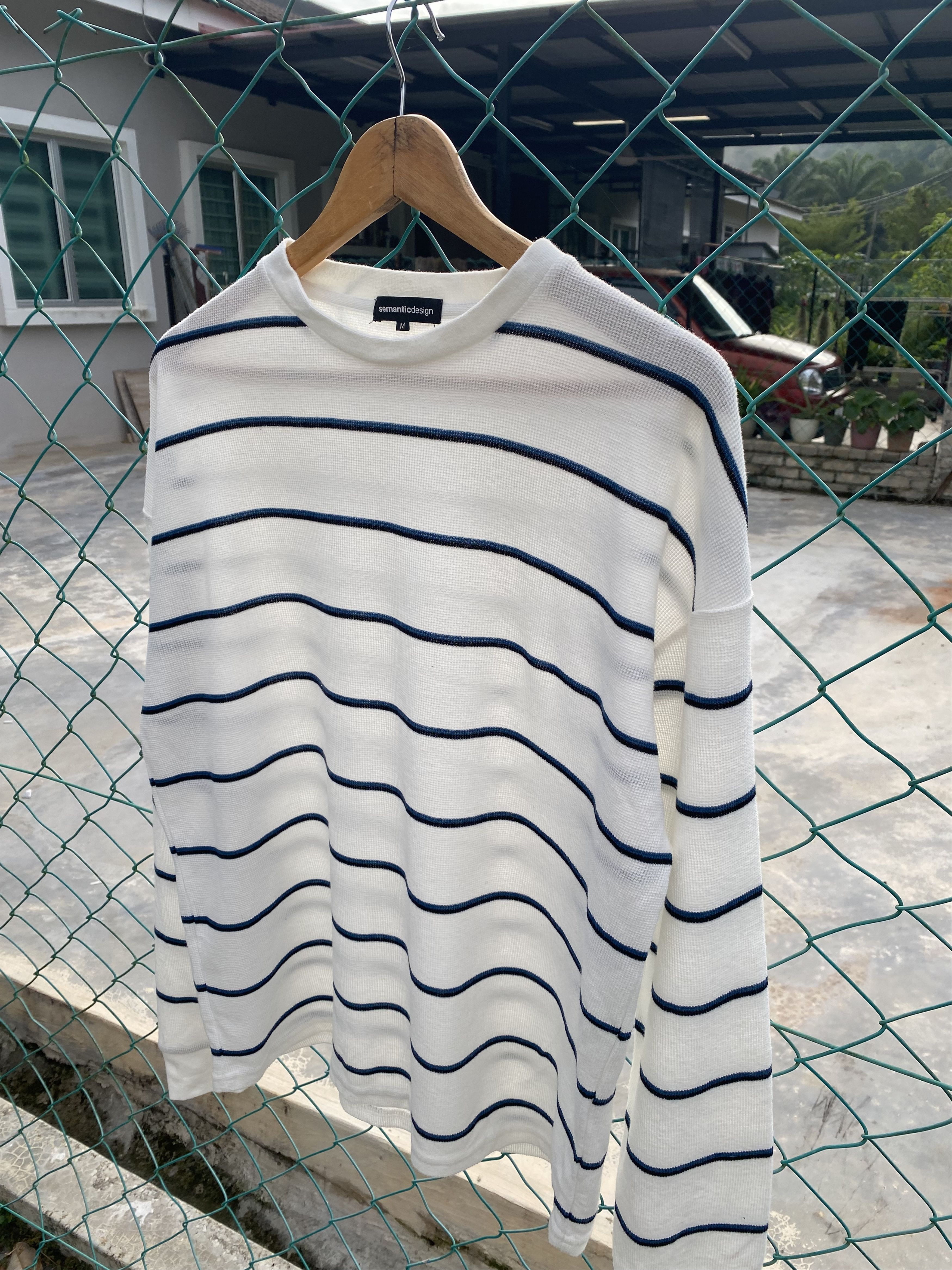 semanticdesign Semanticdesign striped oversize long sleeve tees Size M / US 6-8 / IT 42-44 - 3 Thumbnail