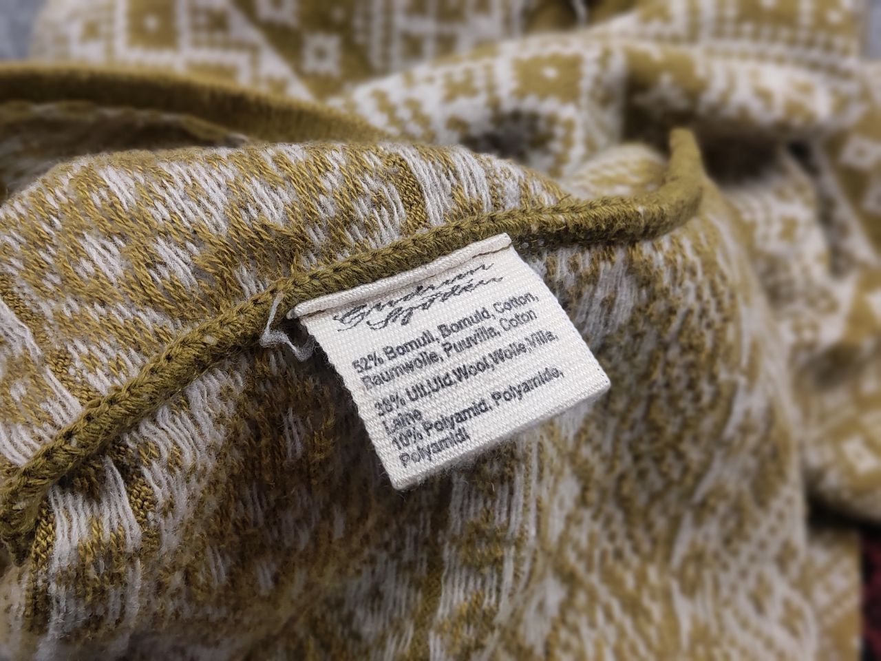 Other Gudrun Grenz zip Wool Blend Yellow pattern Seater cardigan Size S / US 4 / IT 40 - 12 Thumbnail