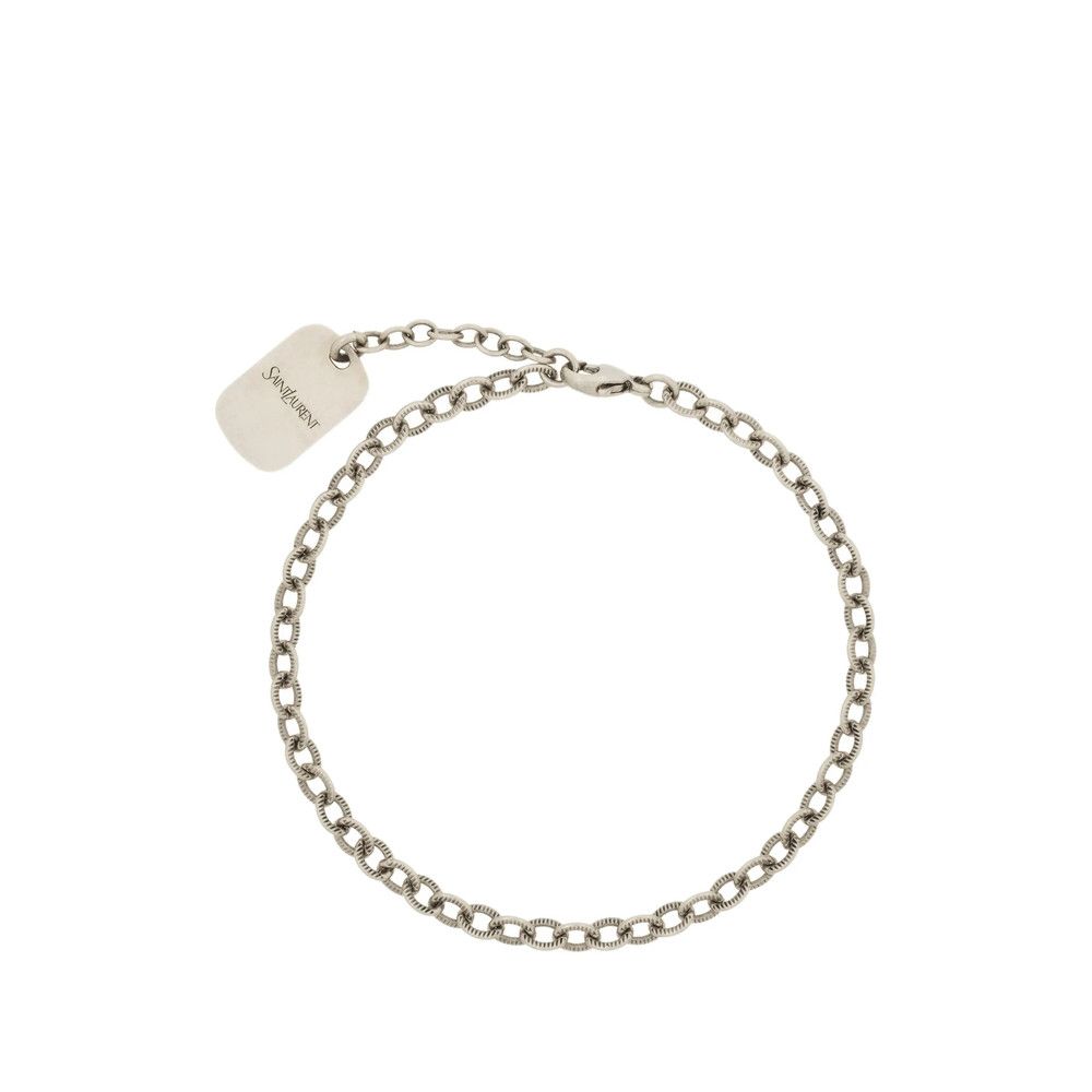 Saint Laurent Paris Saint Laurent SILVER Bracelets Size ONE SIZE - 1 Thumbnail
