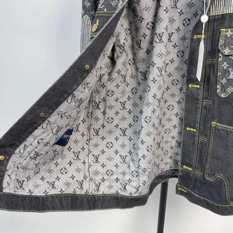 Louis Vuitton Louis Vuitton Nigo Full Print Patchwork Full Logo Black De Size US M / EU 48-50 / 2 - 6 Thumbnail