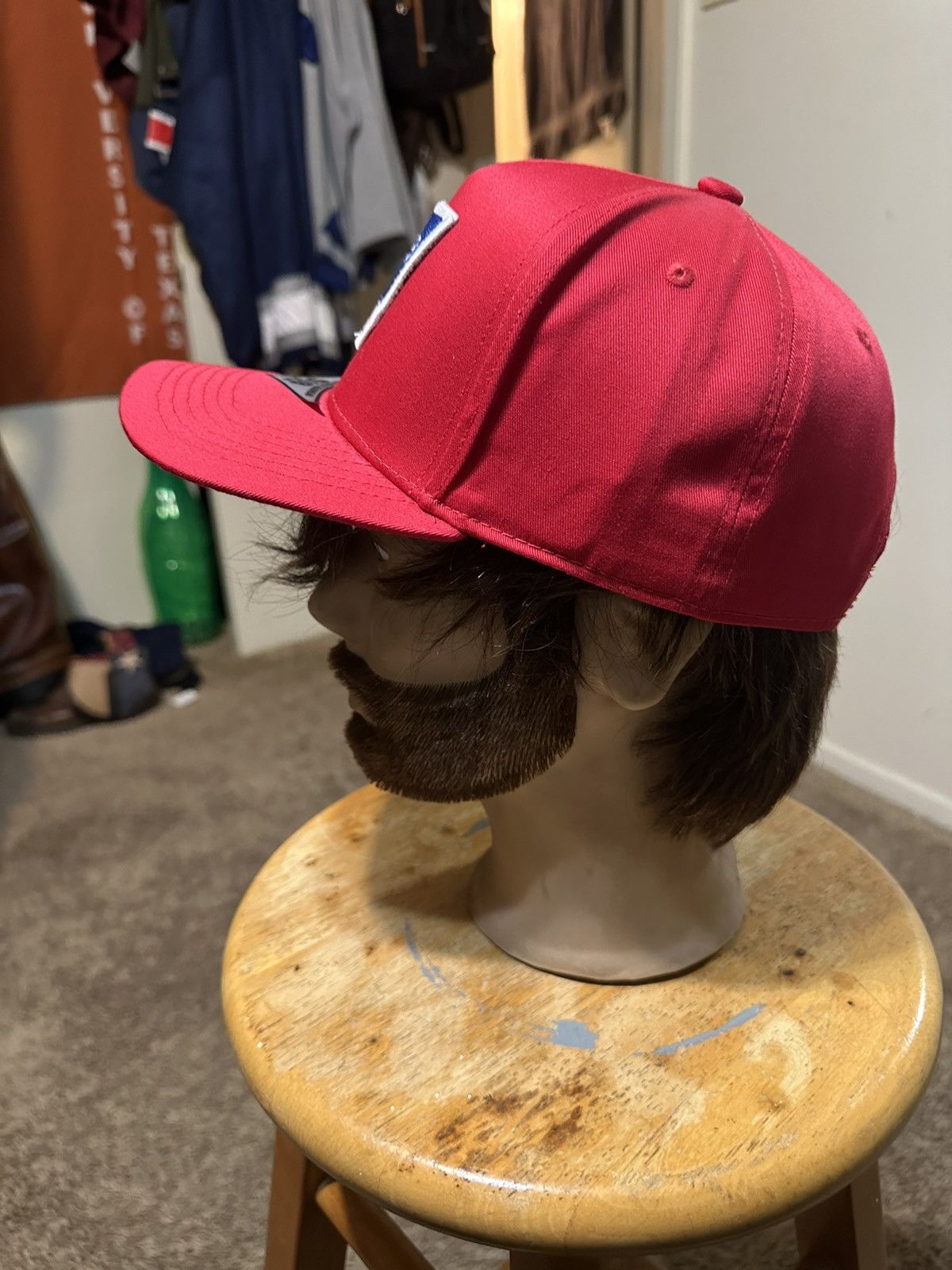 Anti Social Social Club Vintage USPS Mailman “triple red” hat 00s Size ONE SIZE - 5 Thumbnail