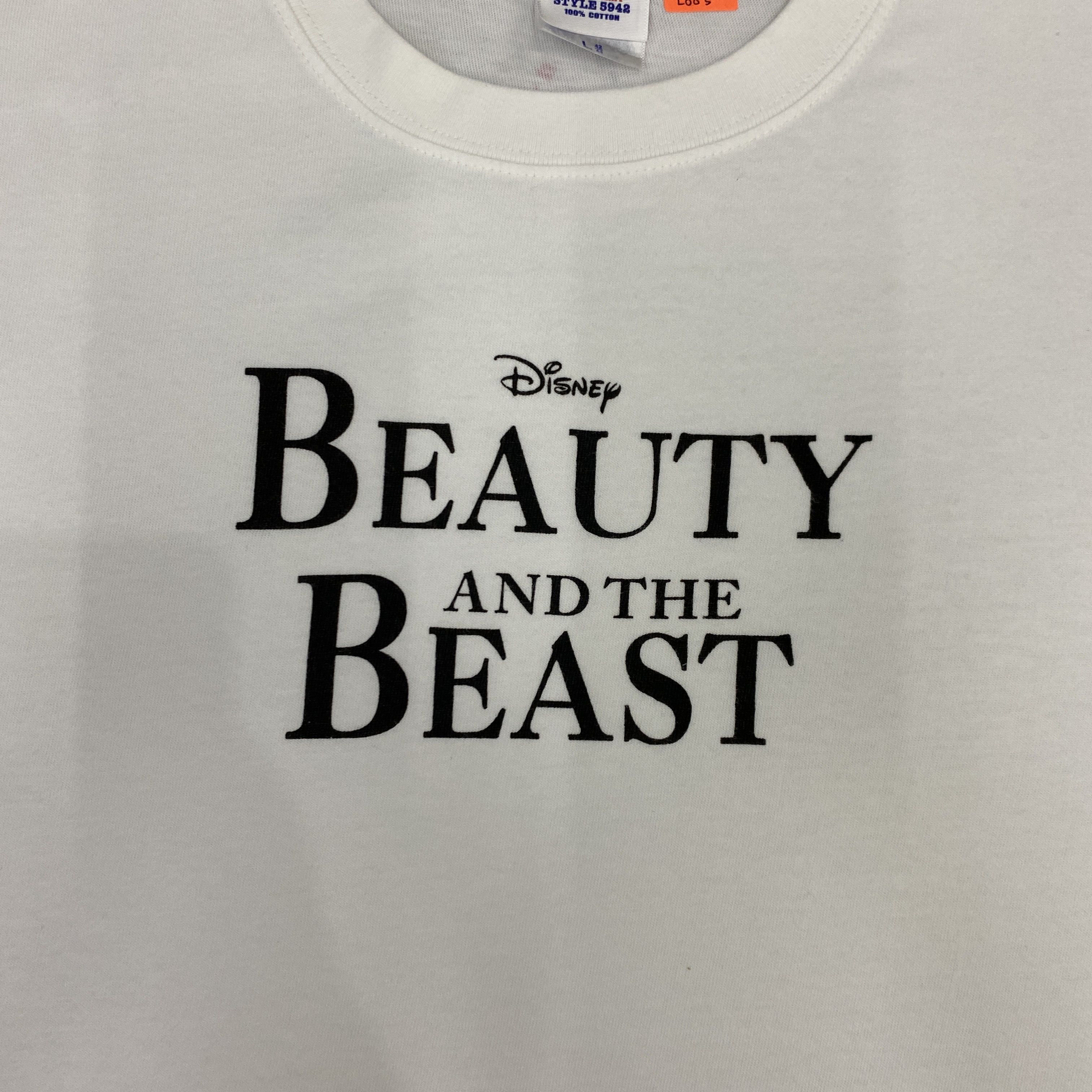 Beauty Beast Vintage Beauty and The Beast T-Shirt - L005 Size US L / EU 52-54 / 3 - 3 Thumbnail