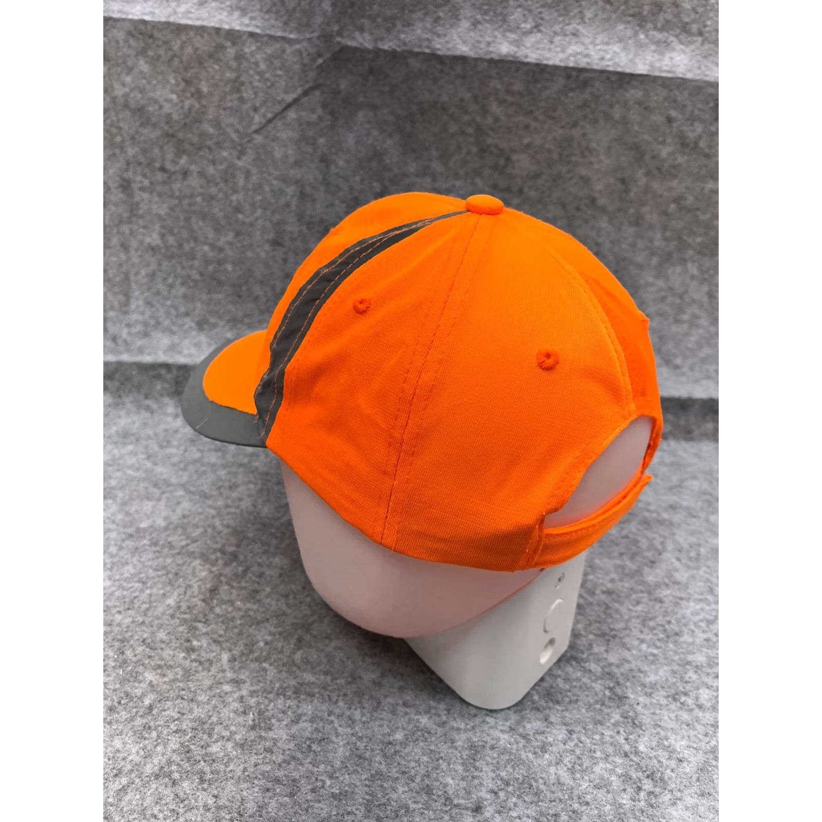 Vintage Big X Hat Adult One Size Orange High Visibility Patriot Disposal Strap Back Size ONE SIZE - 5 Thumbnail
